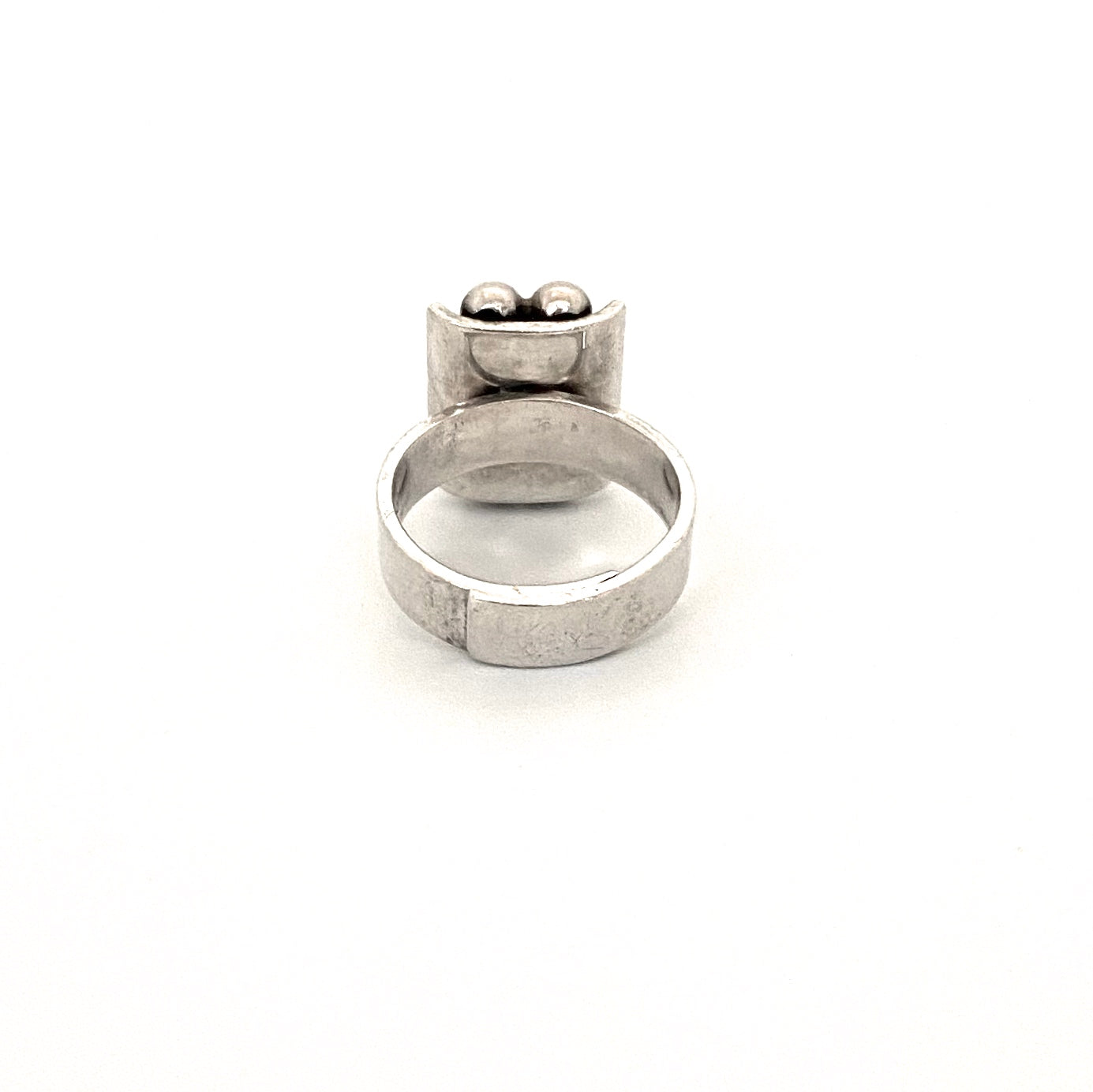 Elis Kauppi 8 silver spheres ring