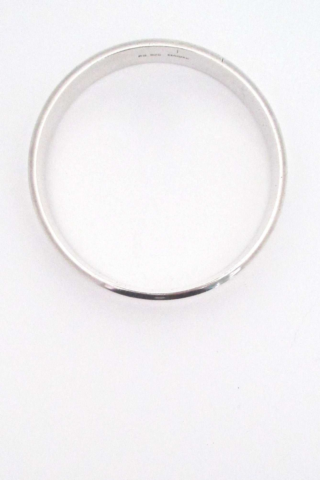 Randers Solvvarefabrik heavy silver sleek bangle