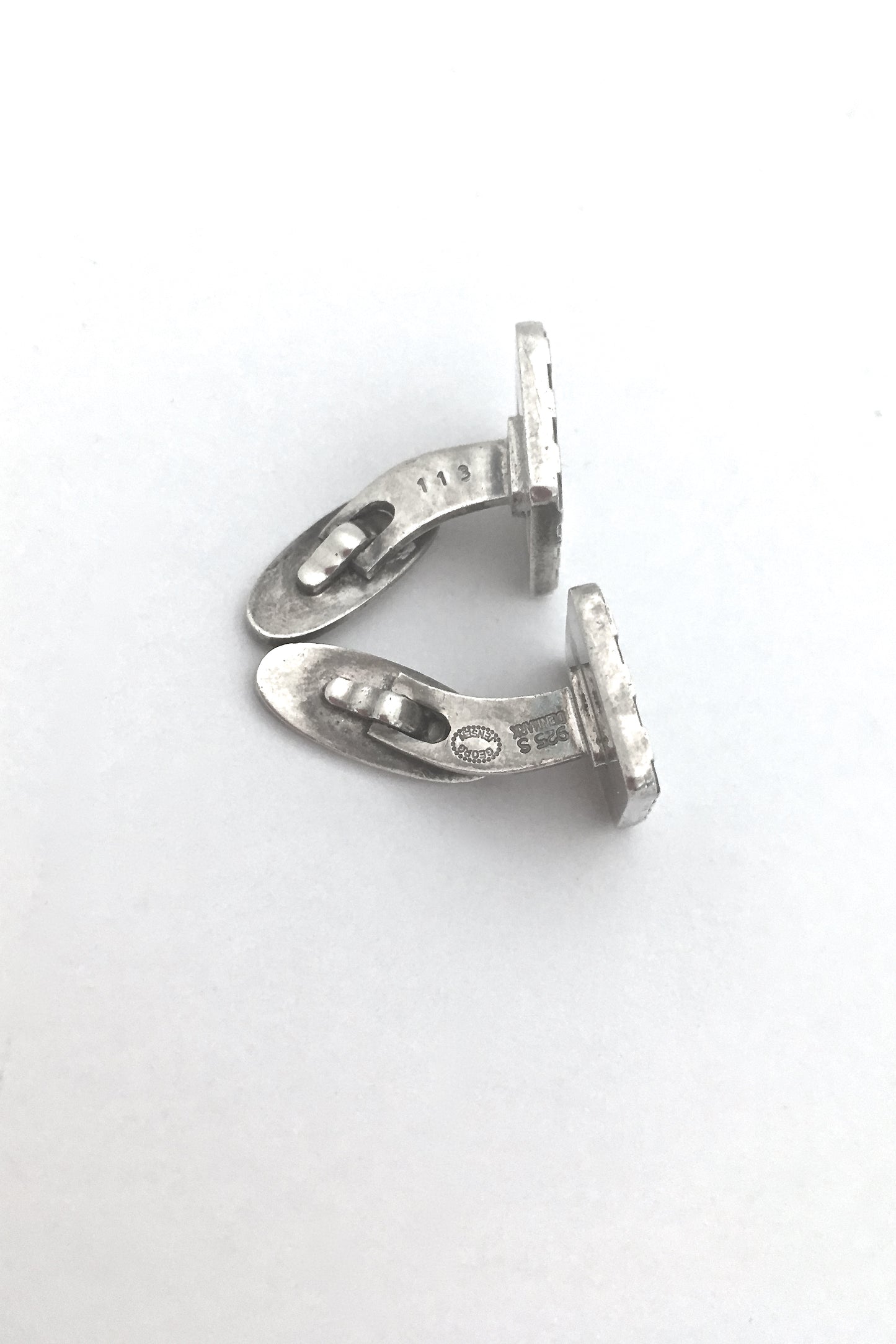 Georg Jensen cufflinks #113 ~ Flemming Eskildsen