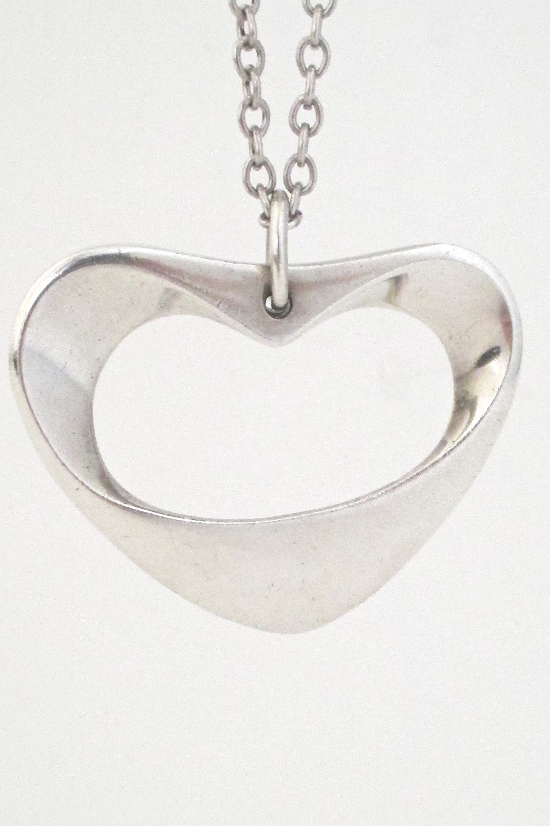 Georg Jensen Henning Koppel large heart pendant #152