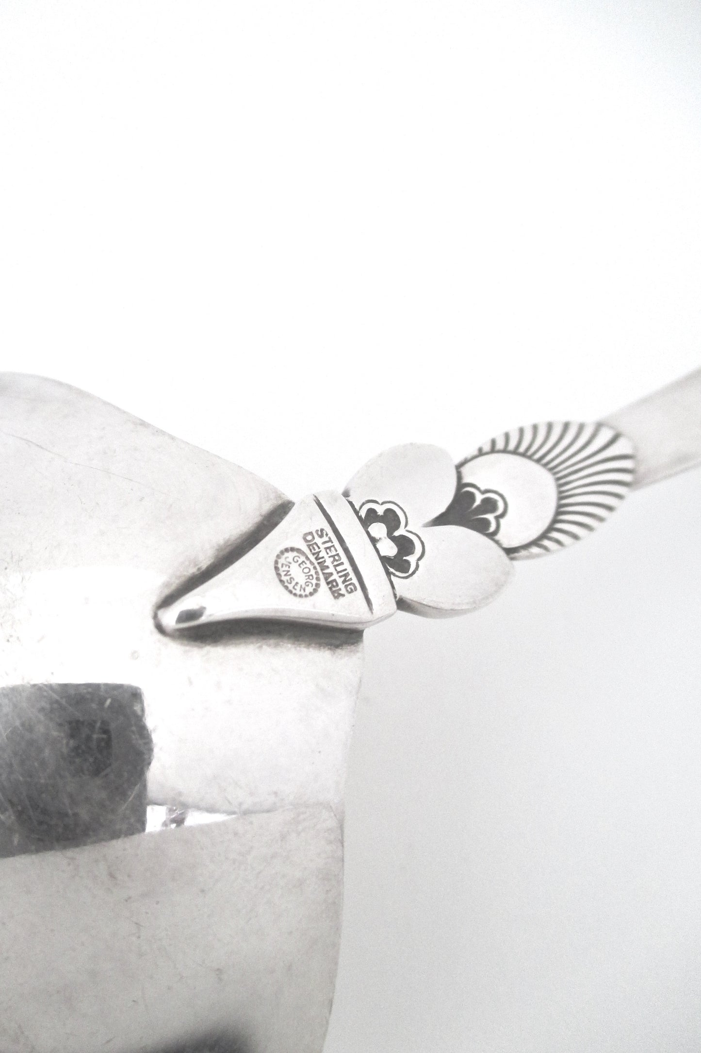 Georg Jensen Cactus sterling silver ladle