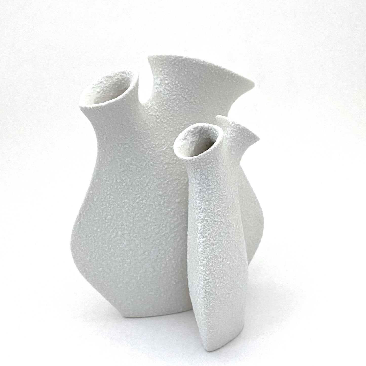 Sgrafo Modern 'Korallenform' double vase