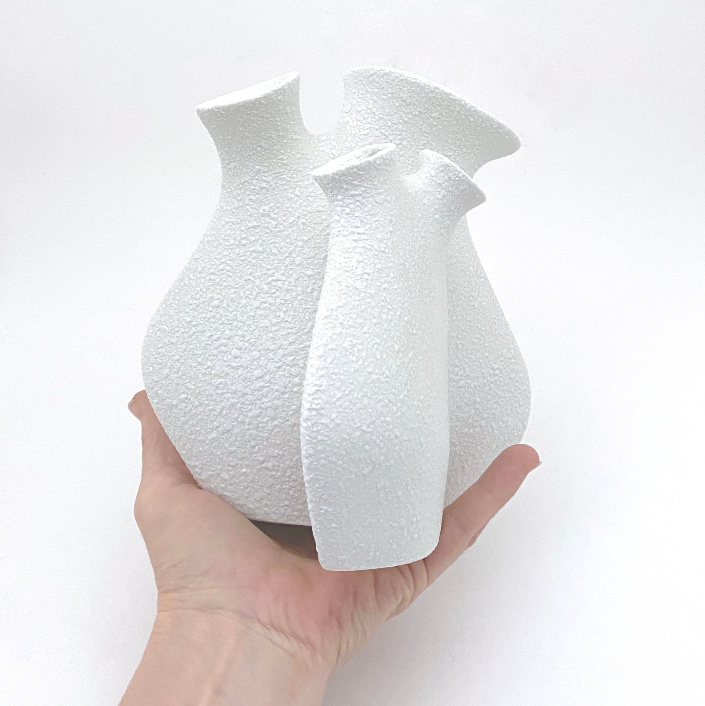 Sgrafo Modern 'Korallenform' double vase