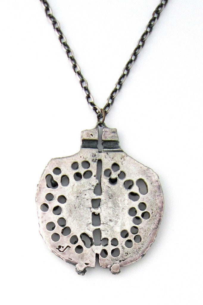 Guy Vidal bronze feature pendant