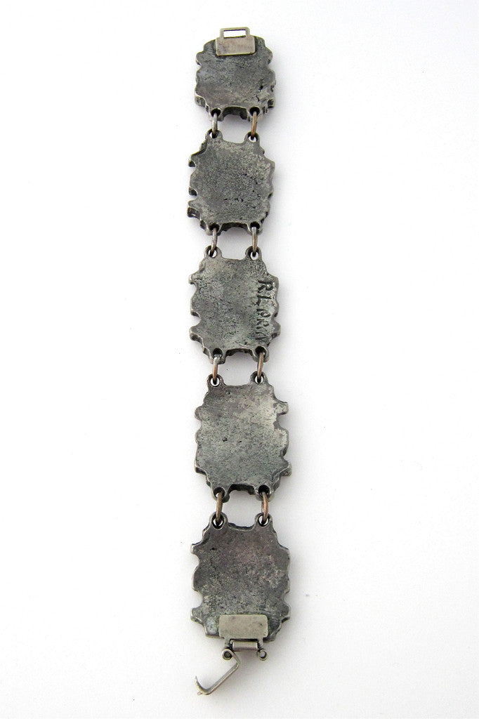 Robert Larin panel link bracelet