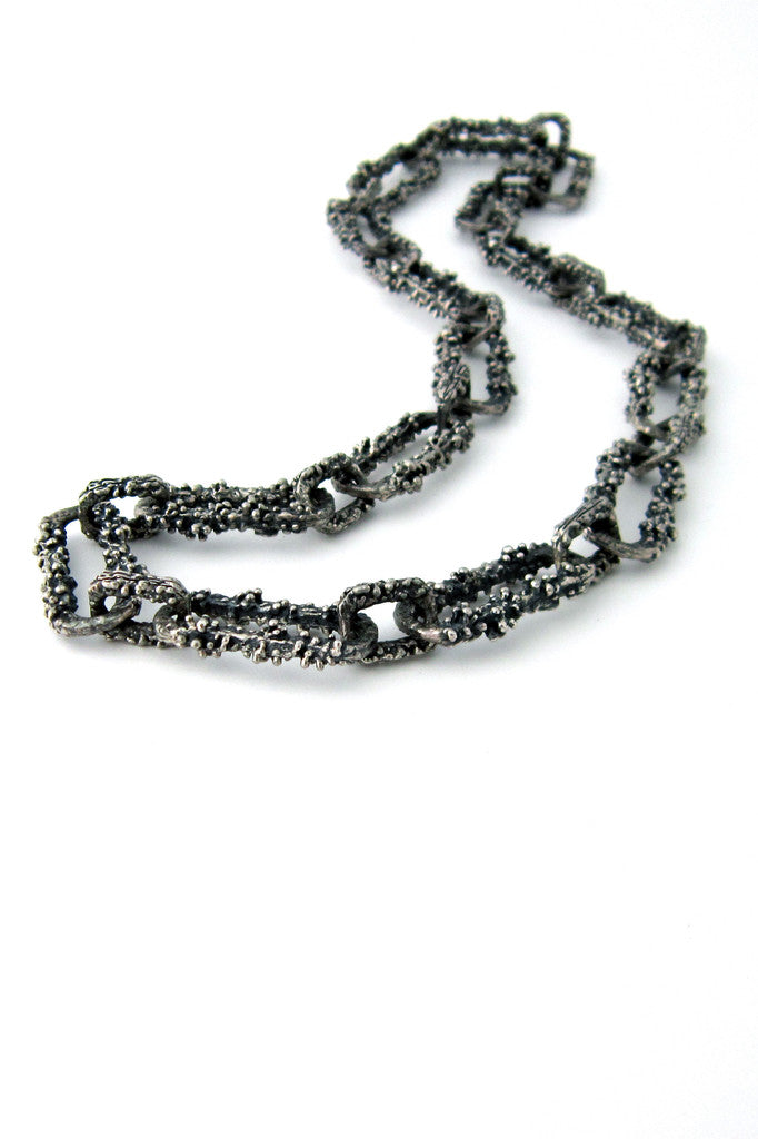 Guy Vidal Canada pewter necklace