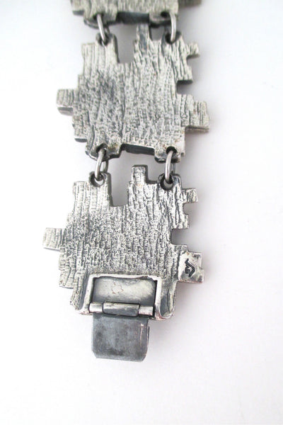 Guy Vidal 'cubes' link bracelet