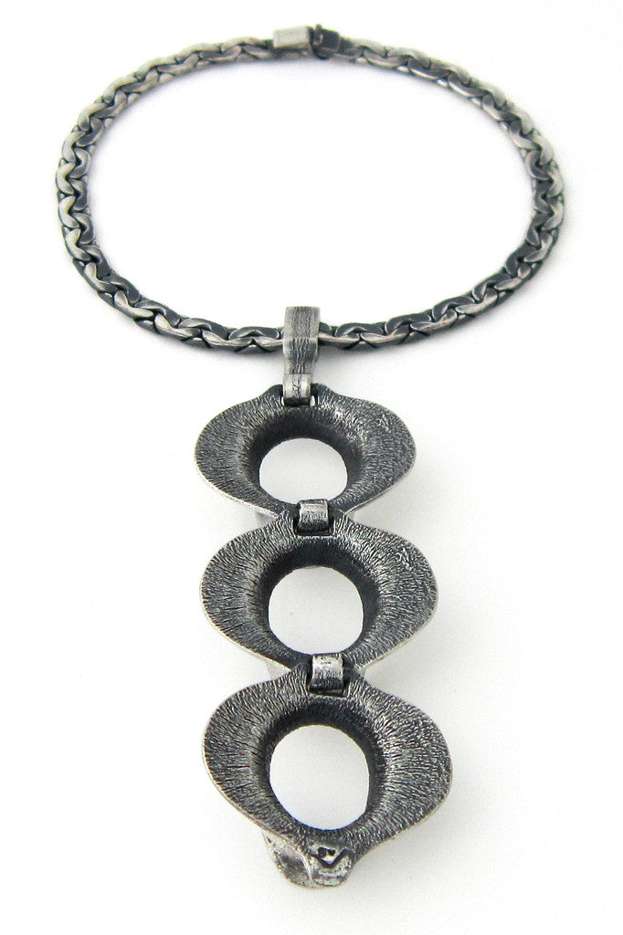 Guy Vidal textured discs choker