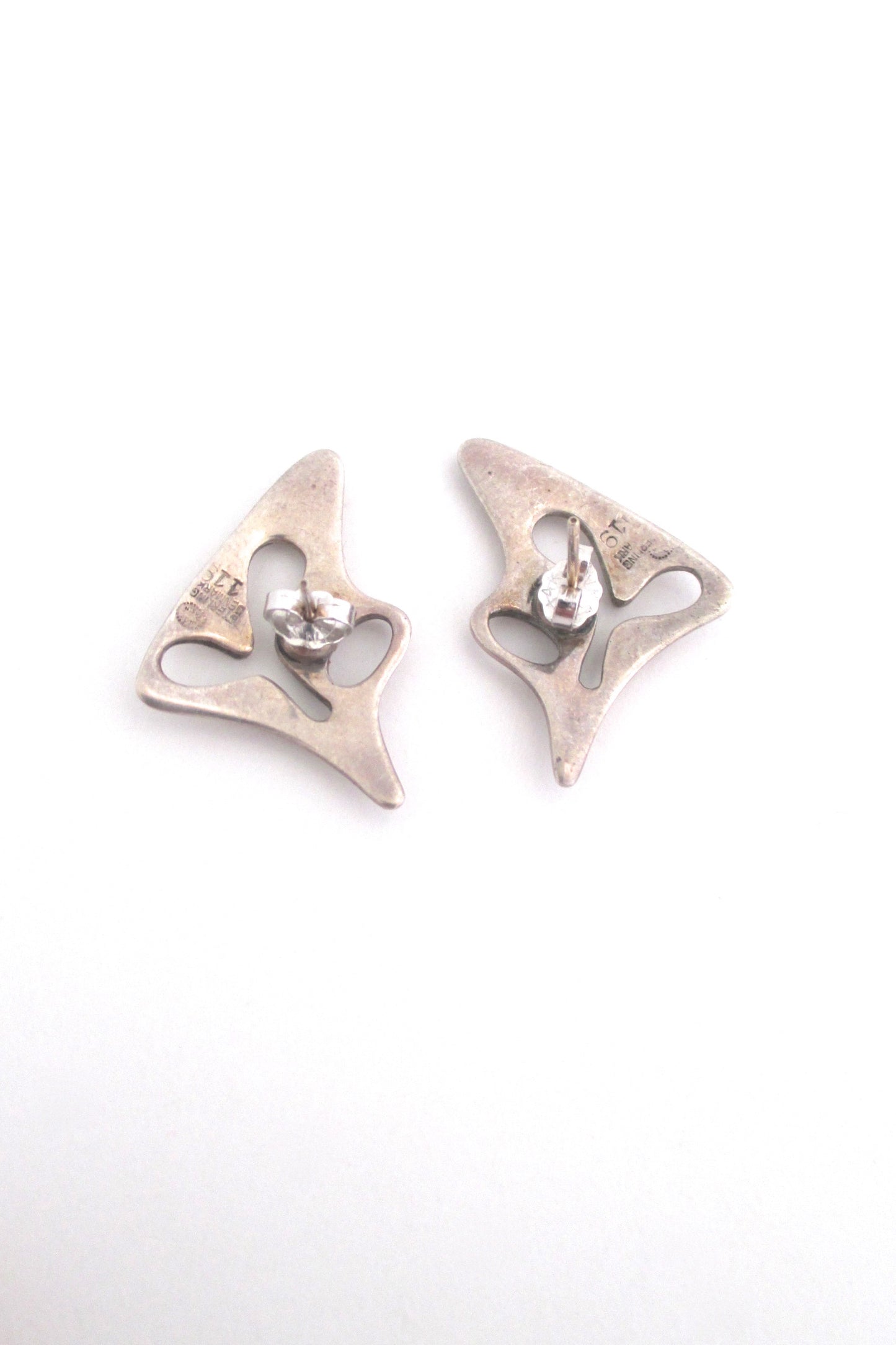 Georg Jensen earrings #119 by Henning Koppel