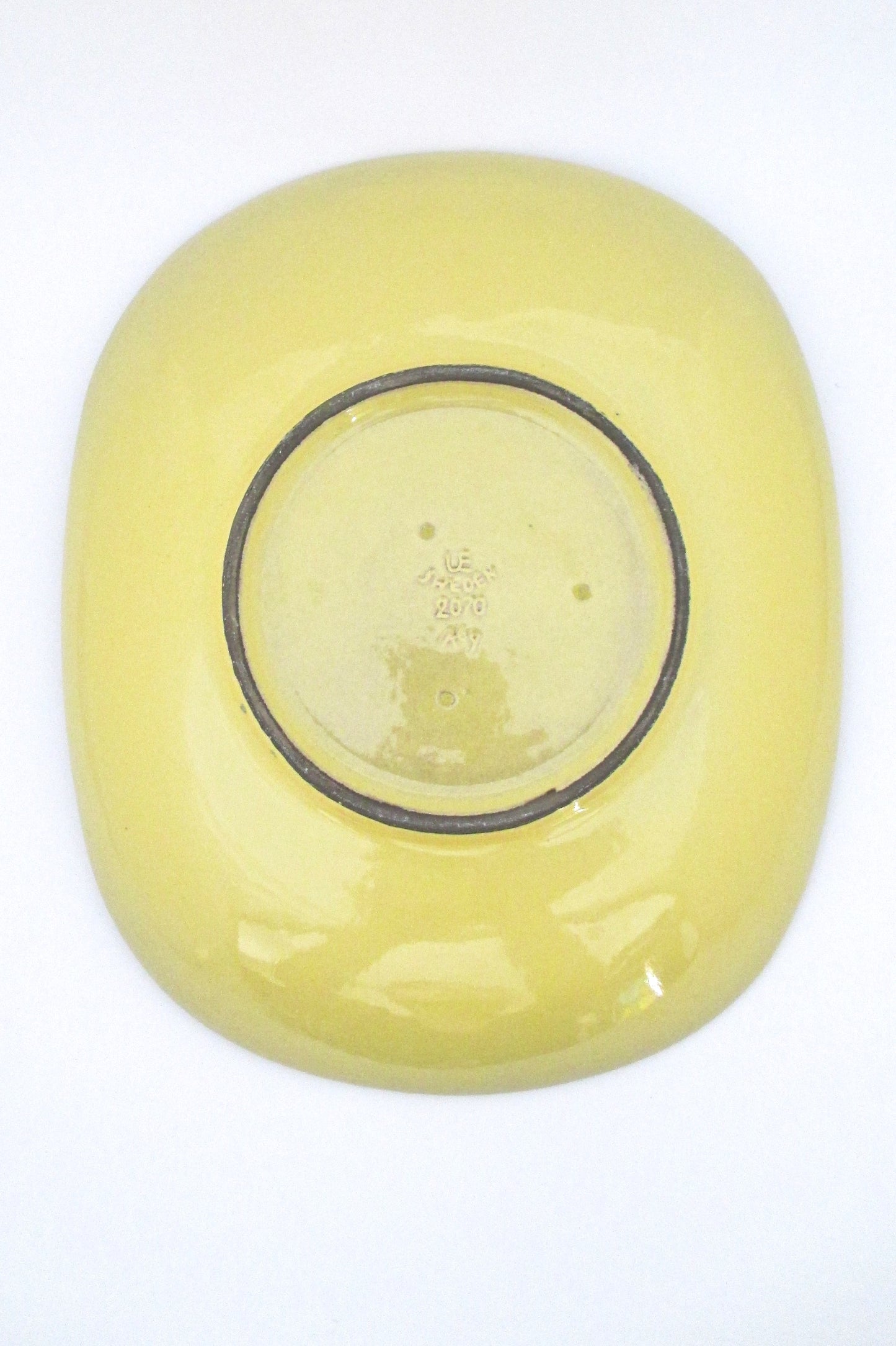 Upsala Ekeby 'Spiral' platter - Ingrid Atterby