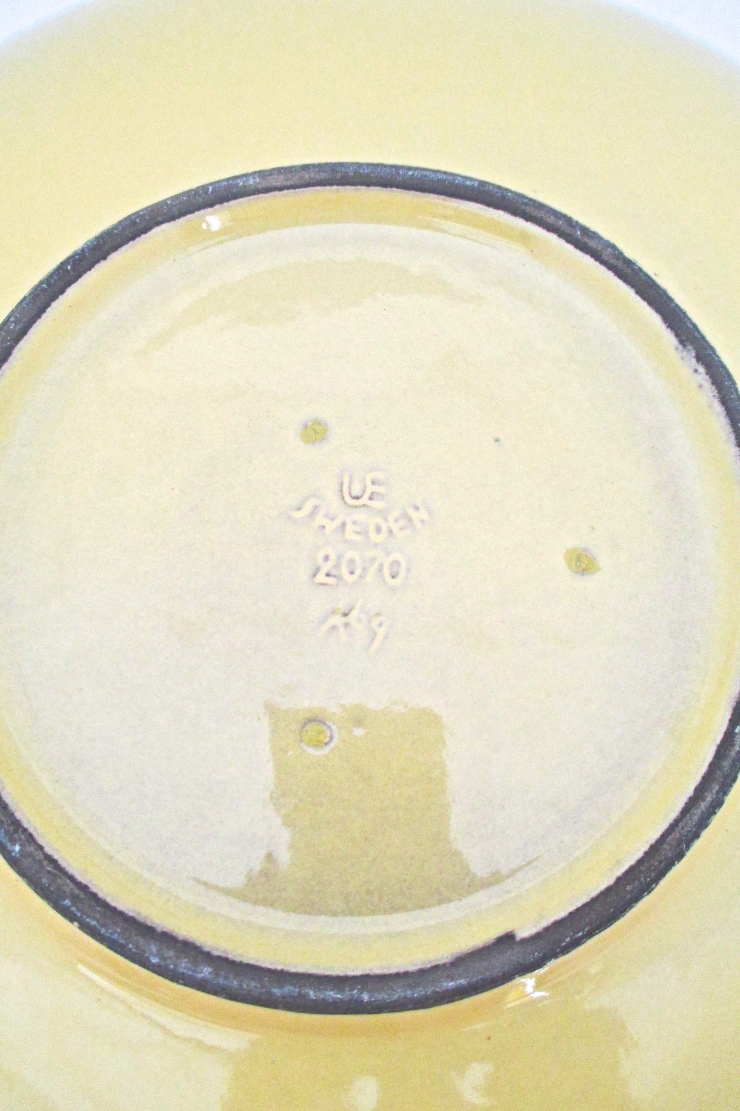 Upsala Ekeby 'Spiral' platter - Ingrid Atterby
