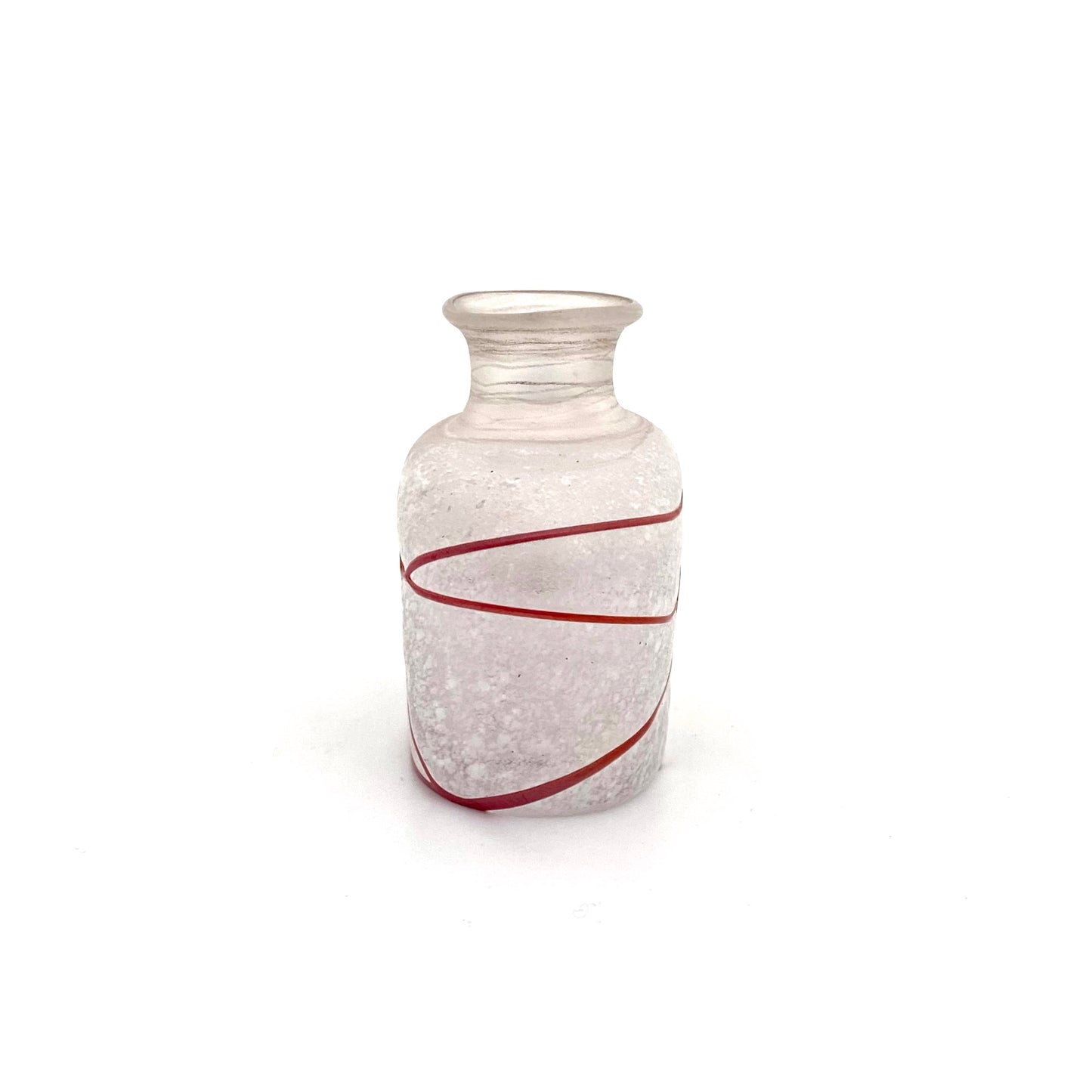Kosta Boda petite 'Galaxy Red' vase ~ Bertil Vallien, Artist Collection