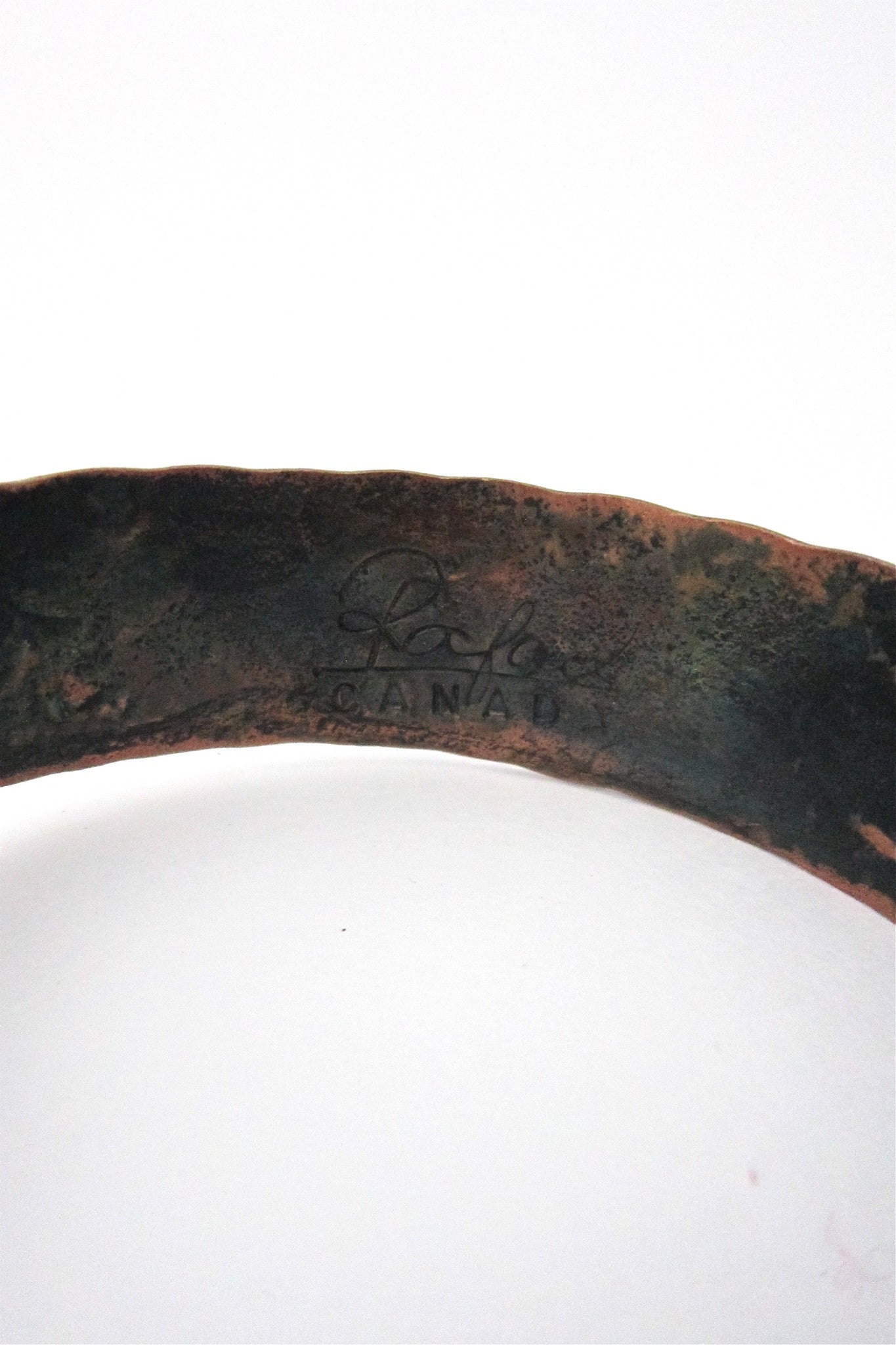 Rafael copper & tangerine bracelet