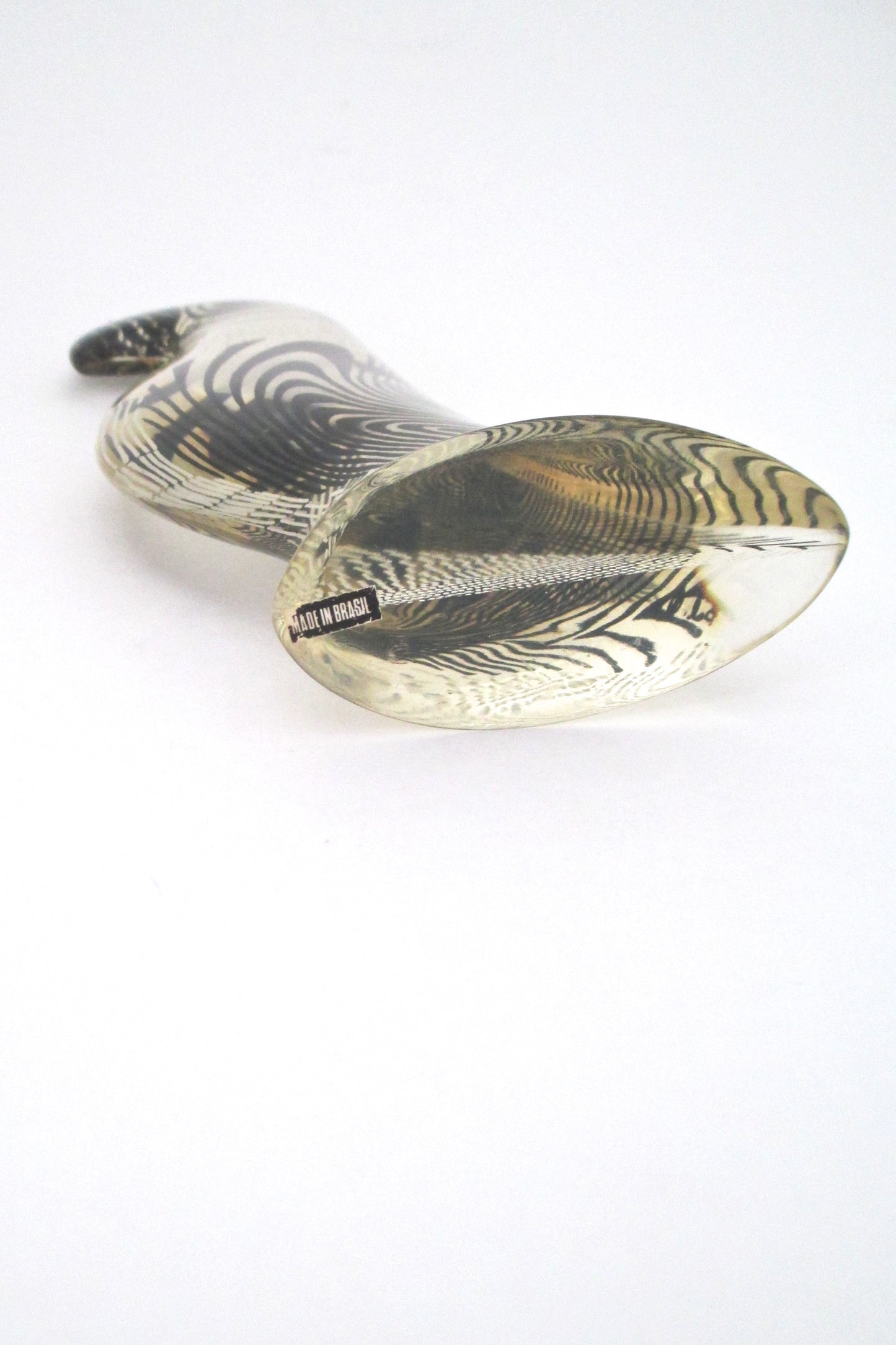 Abraham Palatnik lucite parrot