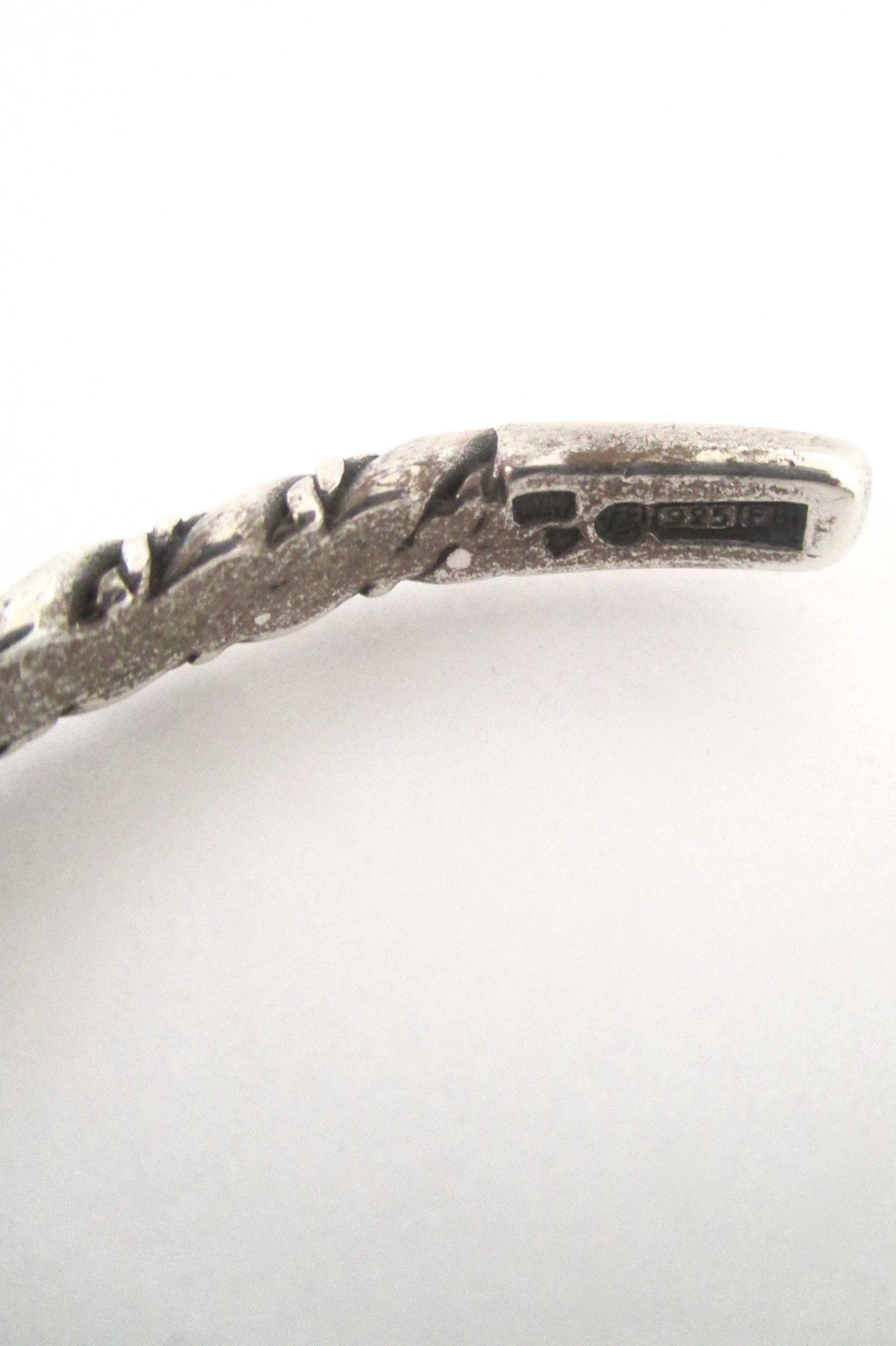 Kalevala Koru sterling cuff bracelet