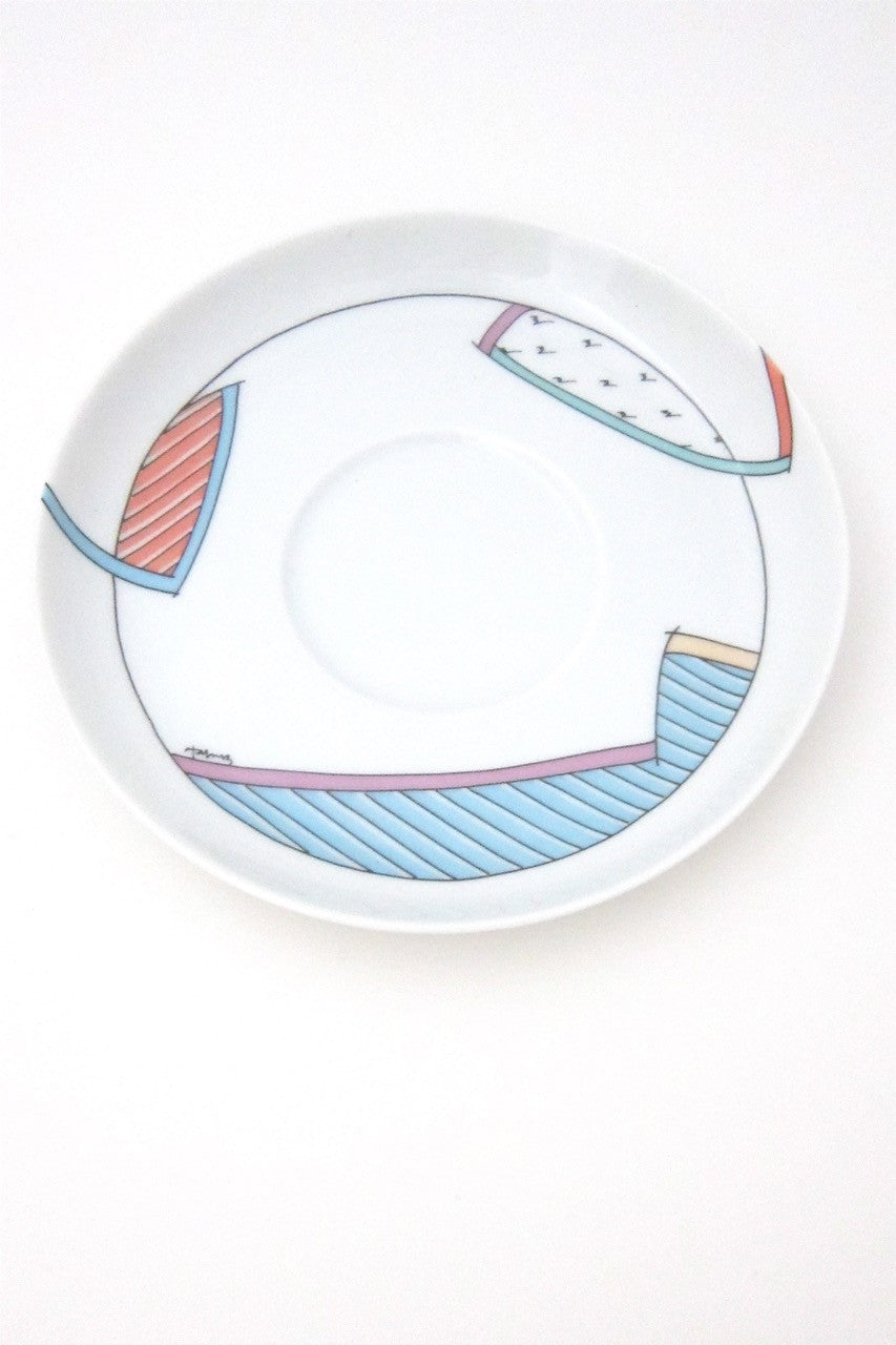 Dorothy Hafner / Tapio Wirkkala 'Century New Wave' cups & saucers
