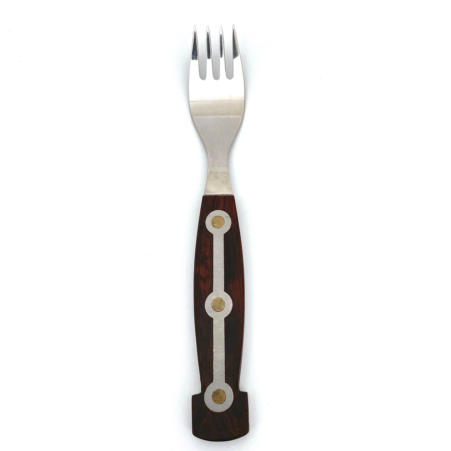 Amboss Austria 'Buffalo' fork ~ rosewood, brass, steel