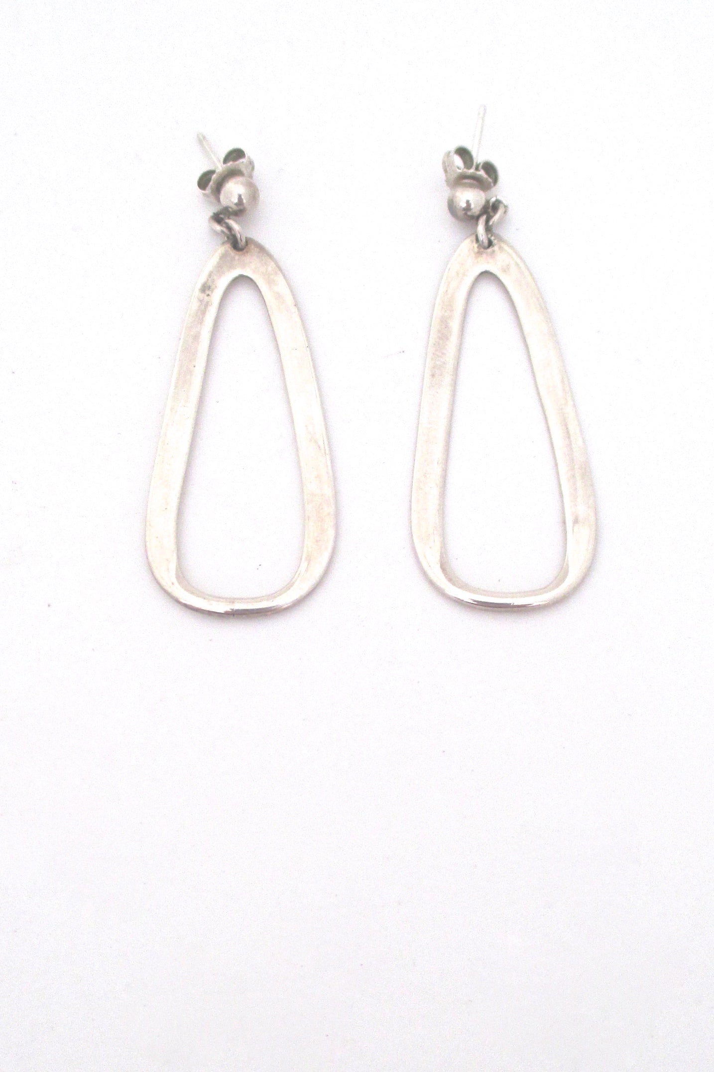 Darla Hesse silver drop earrings