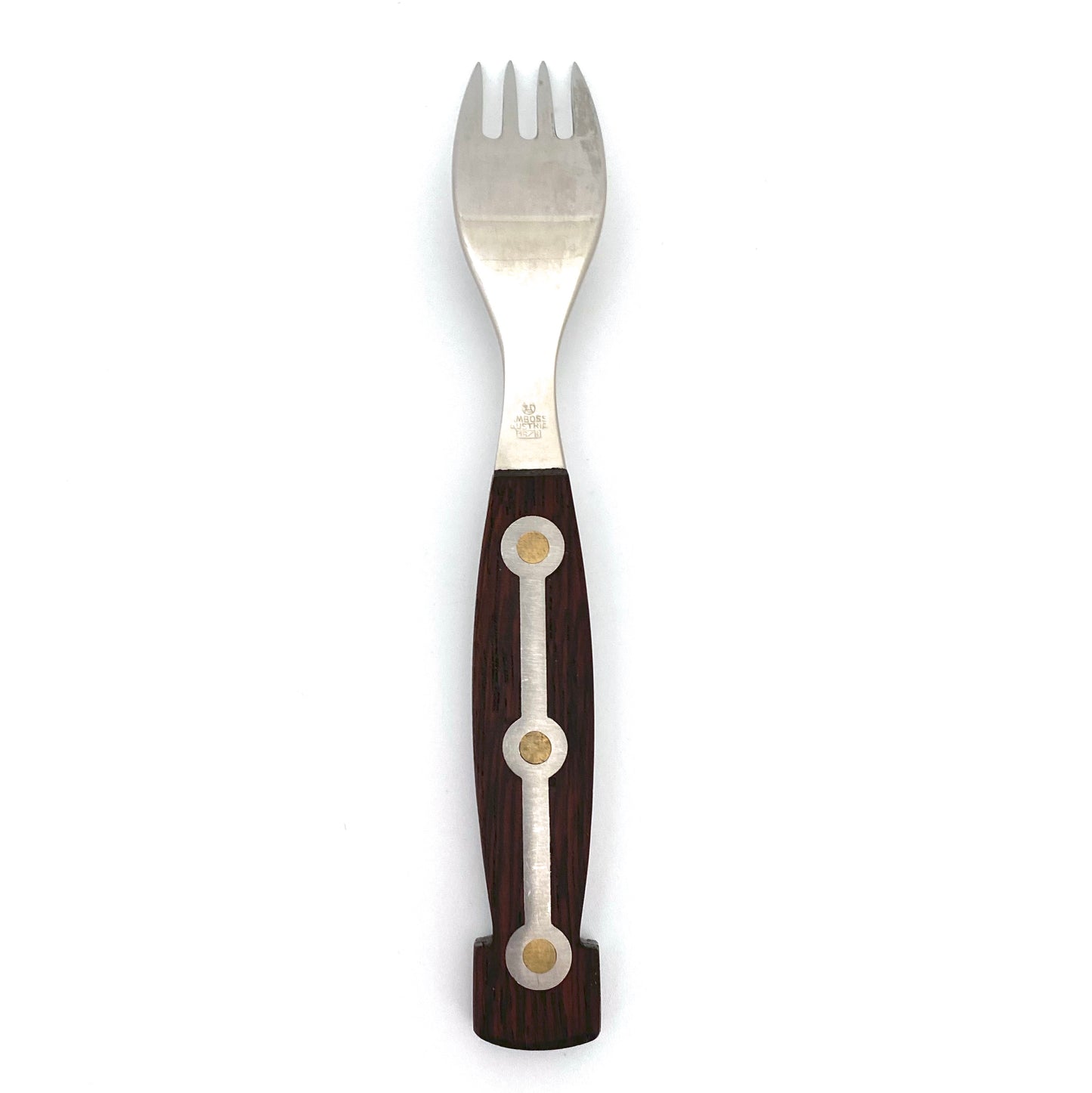 Amboss Austria 'Buffalo' fork ~ rosewood, brass, steel
