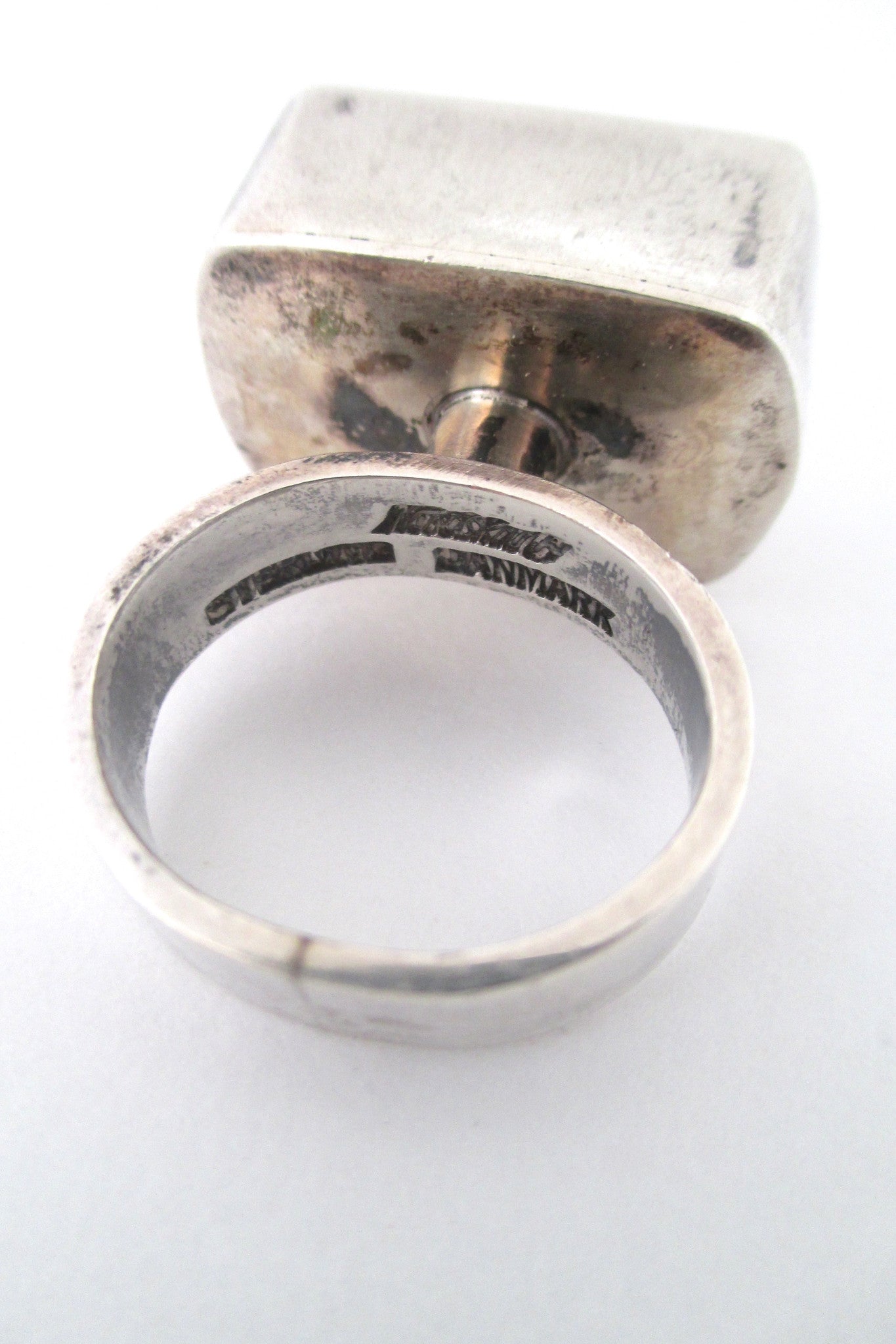Lisbeth Nordskov large agate statement ring