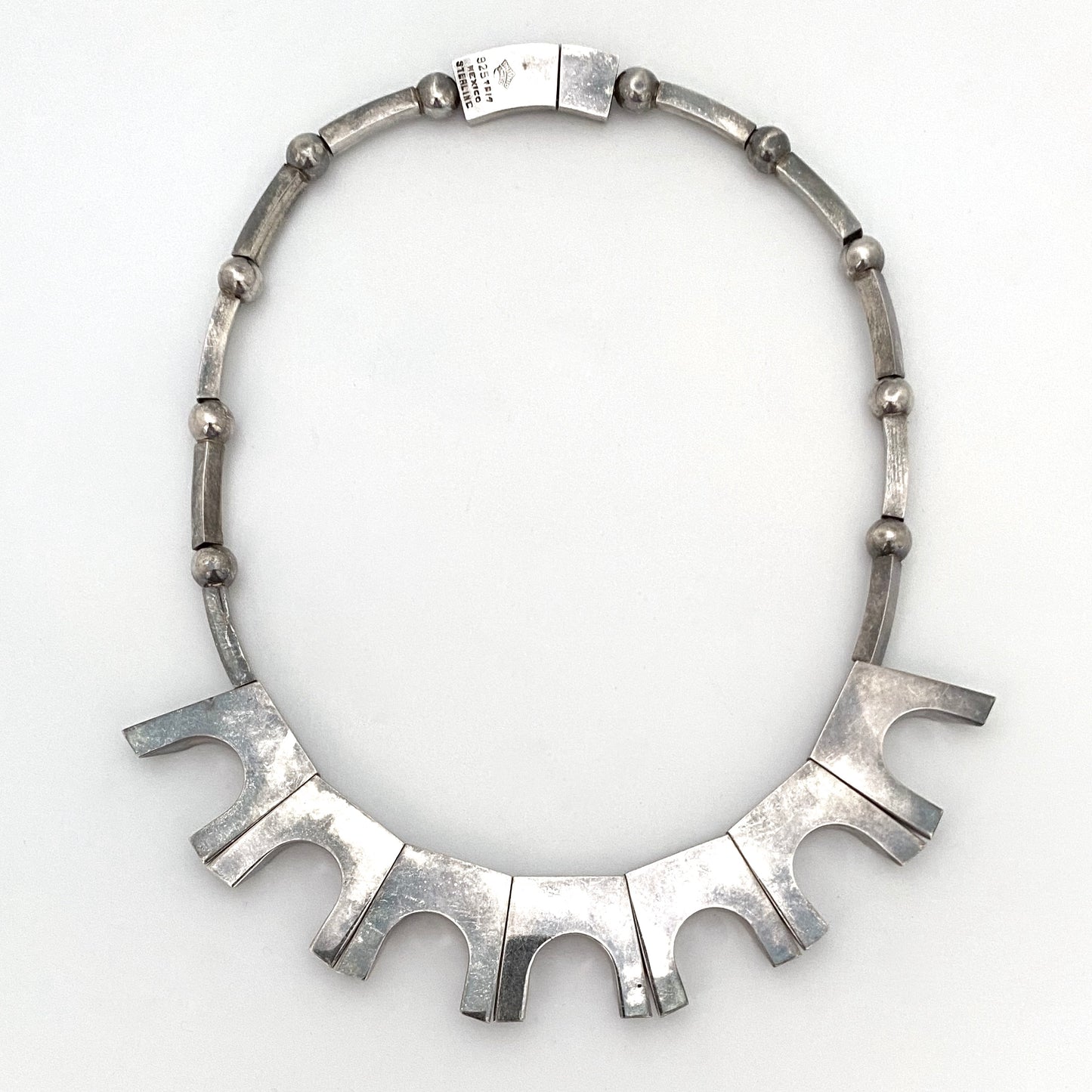Antonio Pineda heavy silver necklace