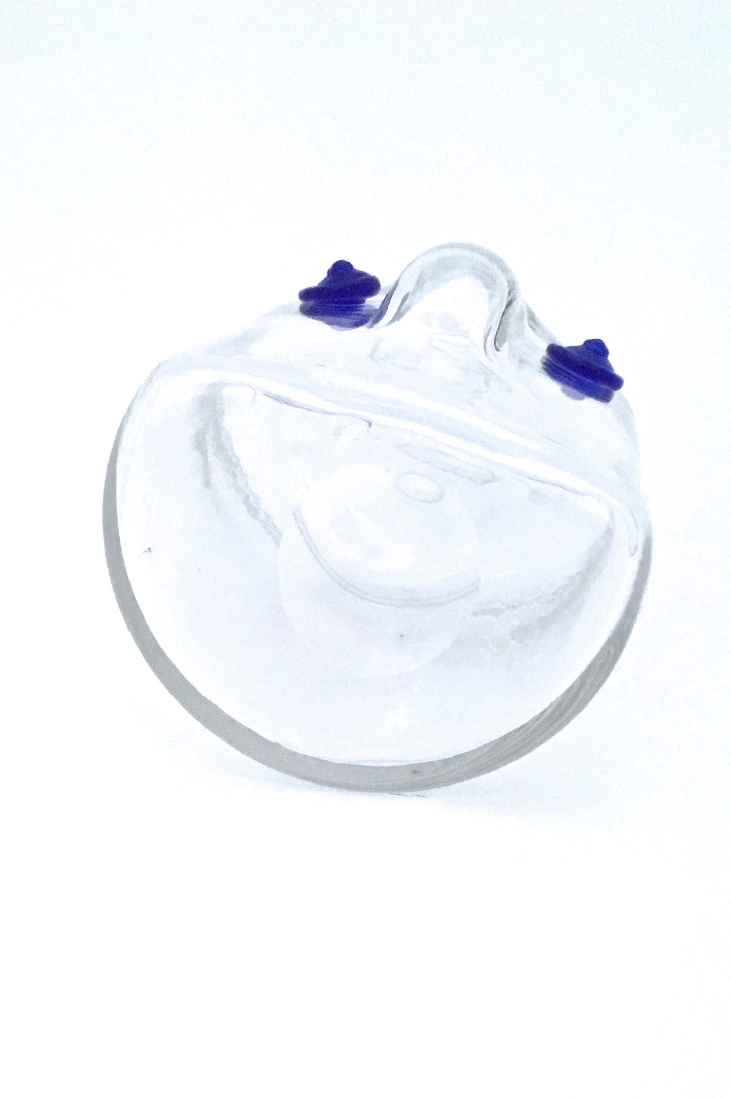 Erik Hoglund face bottle vase