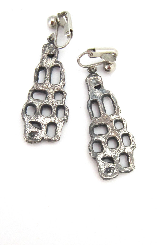 Guy Vidal dangly earrings