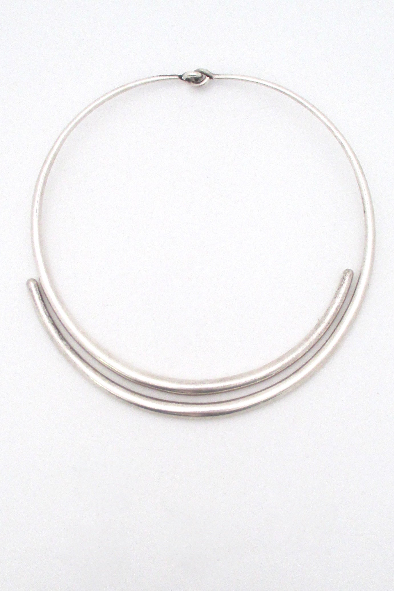 Andreas Mikkelsen spectacular heavy silver choker