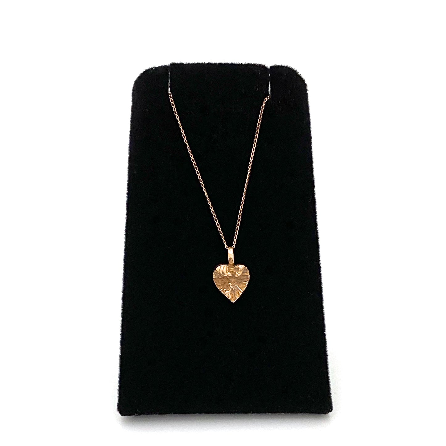 Lapponia 14k gold heart charm ~ Bjorn Weckstrom, 1975