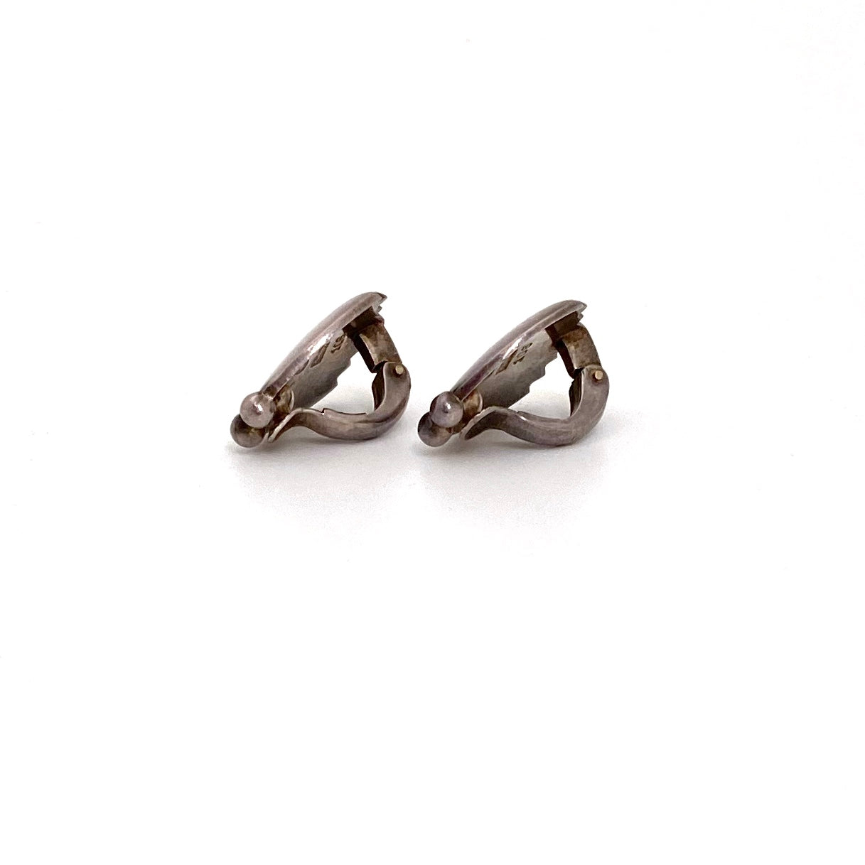 Georg Jensen clip earrings #106 ~ Harald Nielsen