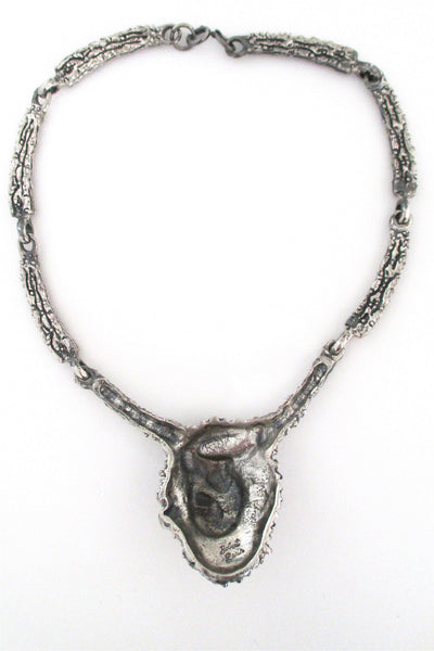 Robert Larin large 'nest' neck piece