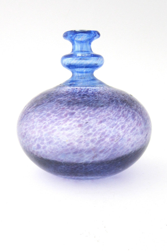Bertil Vallien for Kosta Boda Antikva round bottle vase