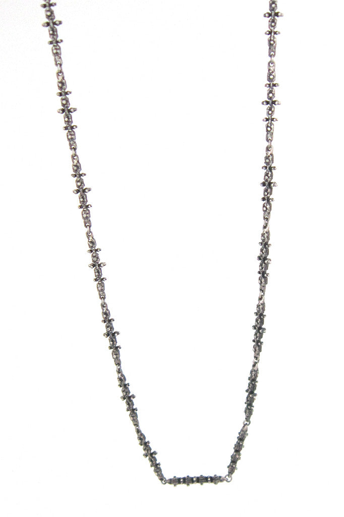 Guy Vidal 'knobbly' long link chain necklace