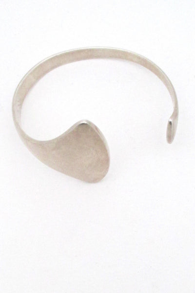 Hans Hansen heavy silver cuff bracelet #214