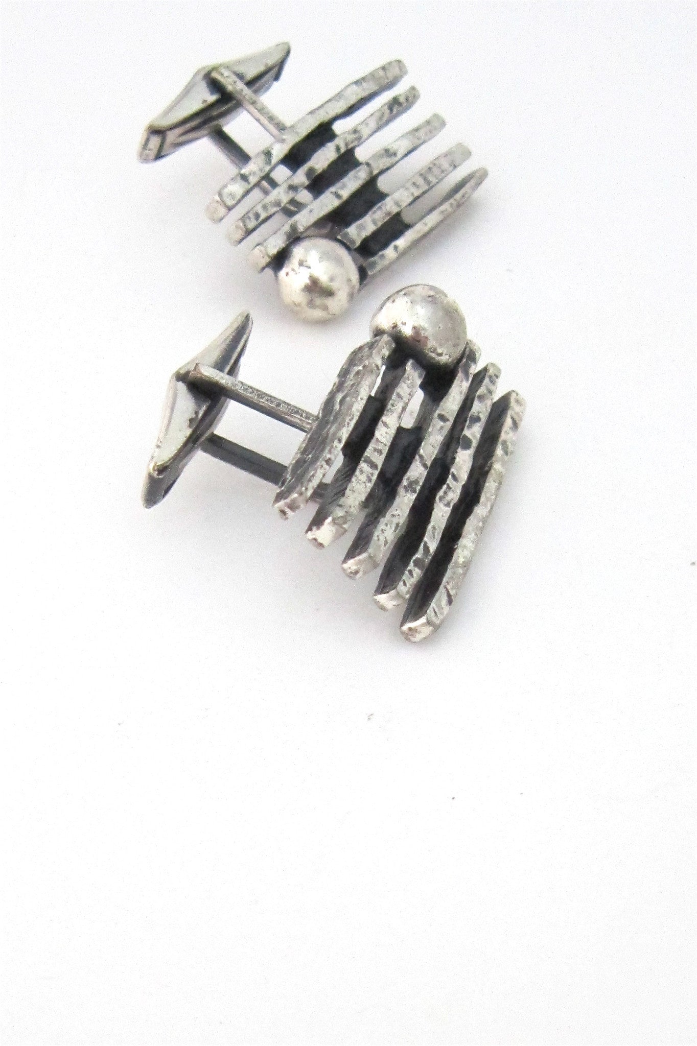Guy Vidal bars and sphere cuff links
