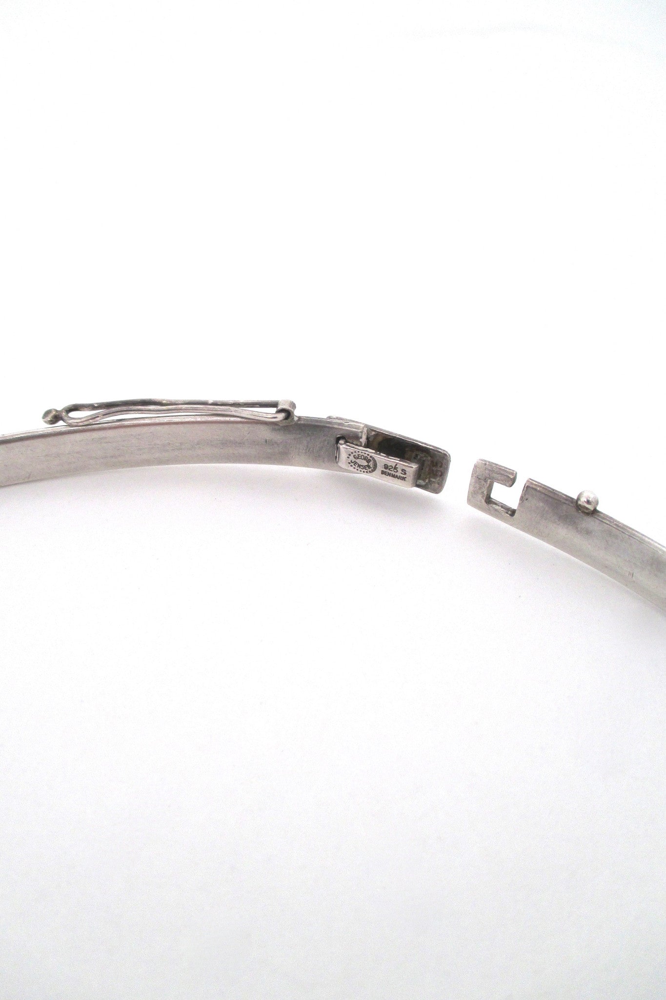 Georg Jensen Henning Koppel pendant 368 on neck ring - rare