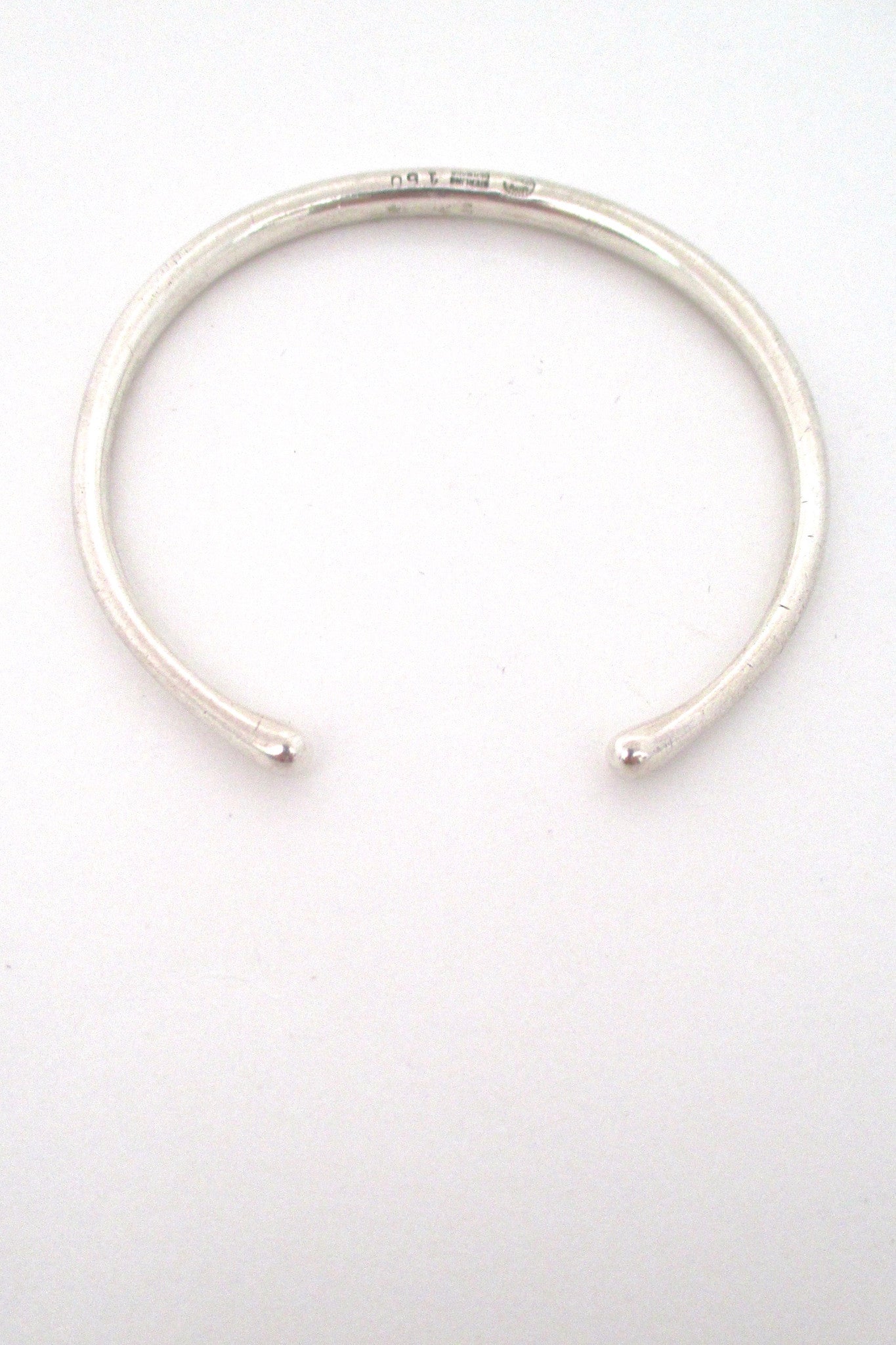 top Georg Jensen Denmark vintage Scandinavian Modern silver cuff bracelet 150