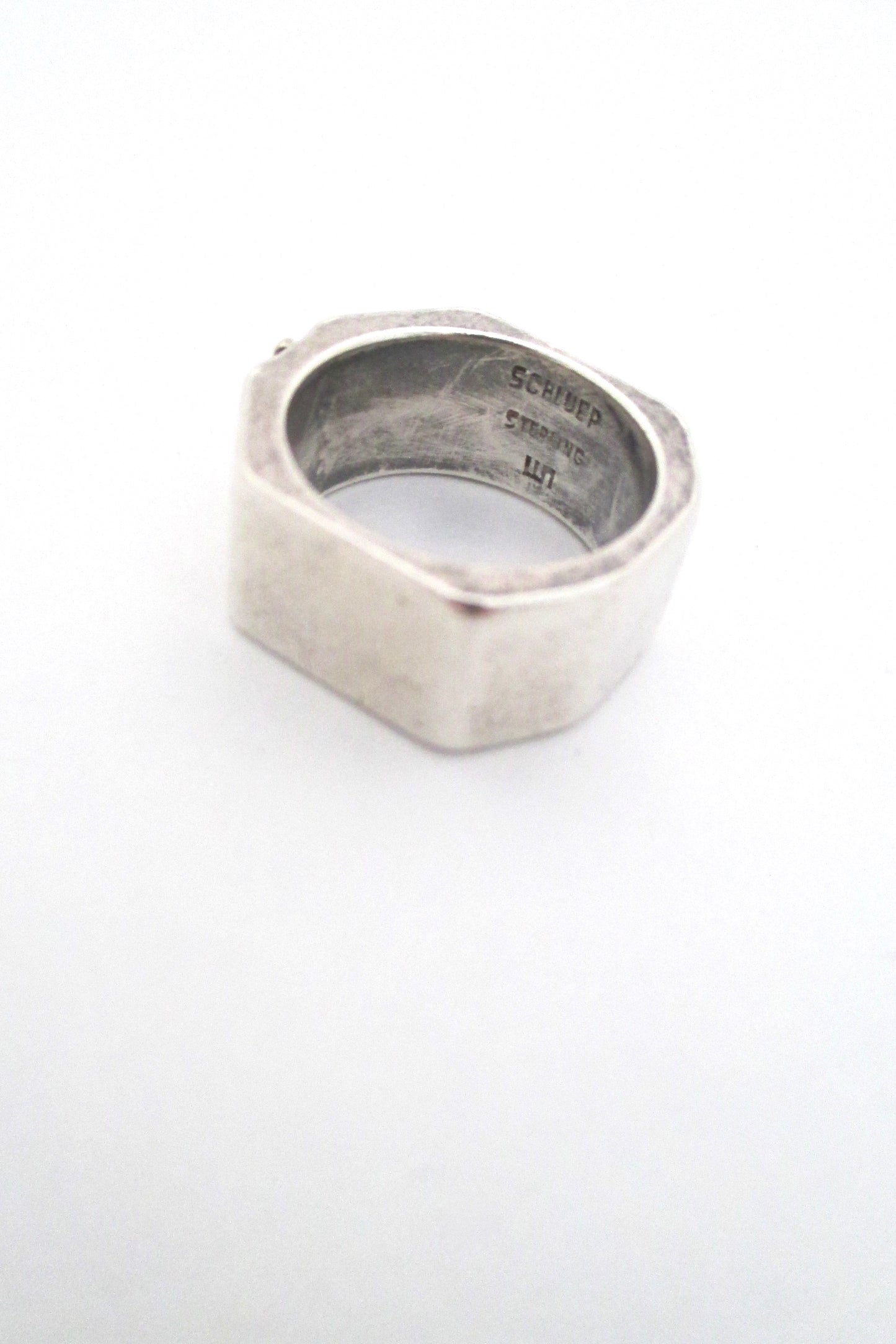 Walter Schluep silver & gold ring
