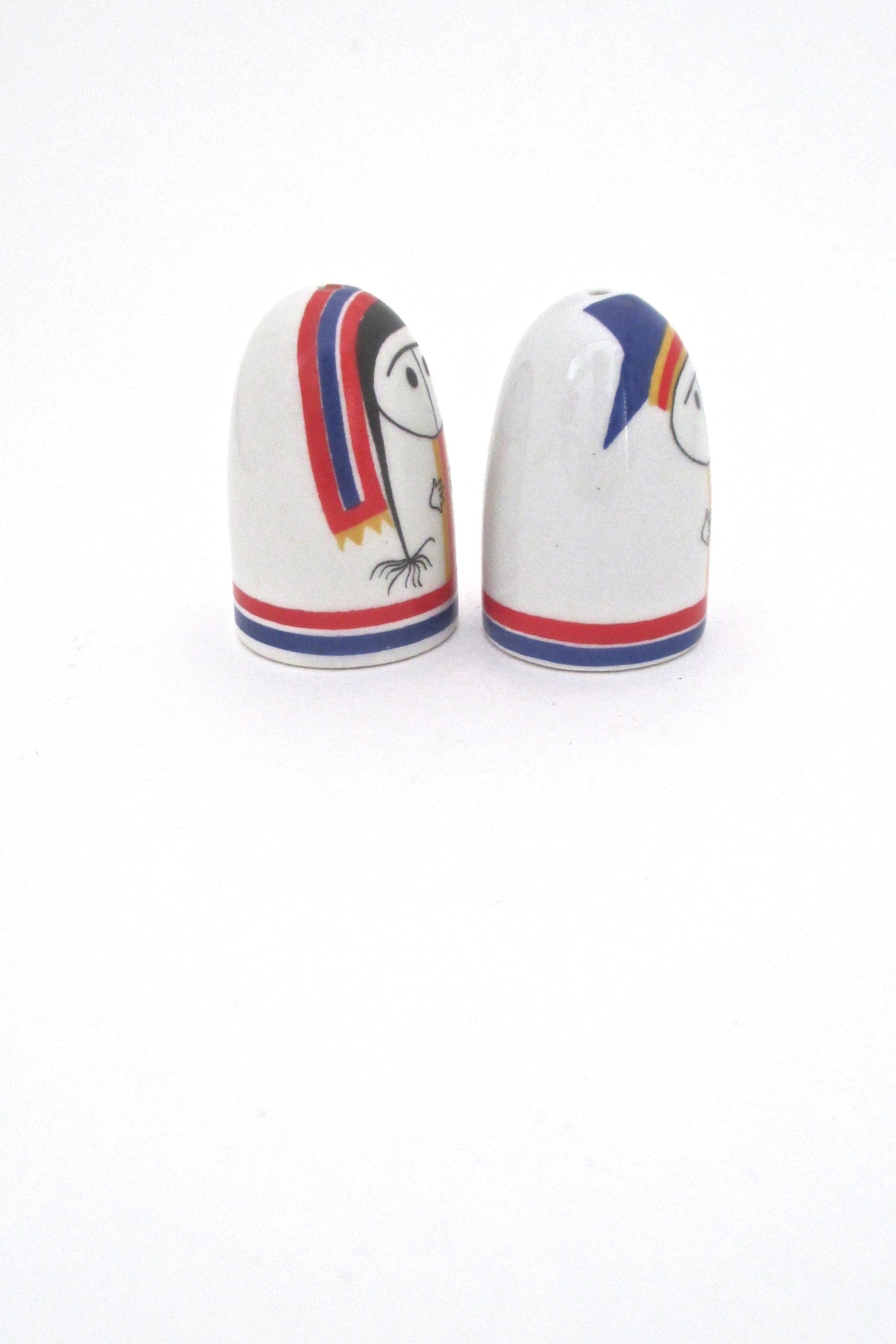 profile Arabia Finland vintage Lappalainen salt pepper Esteri Tomula