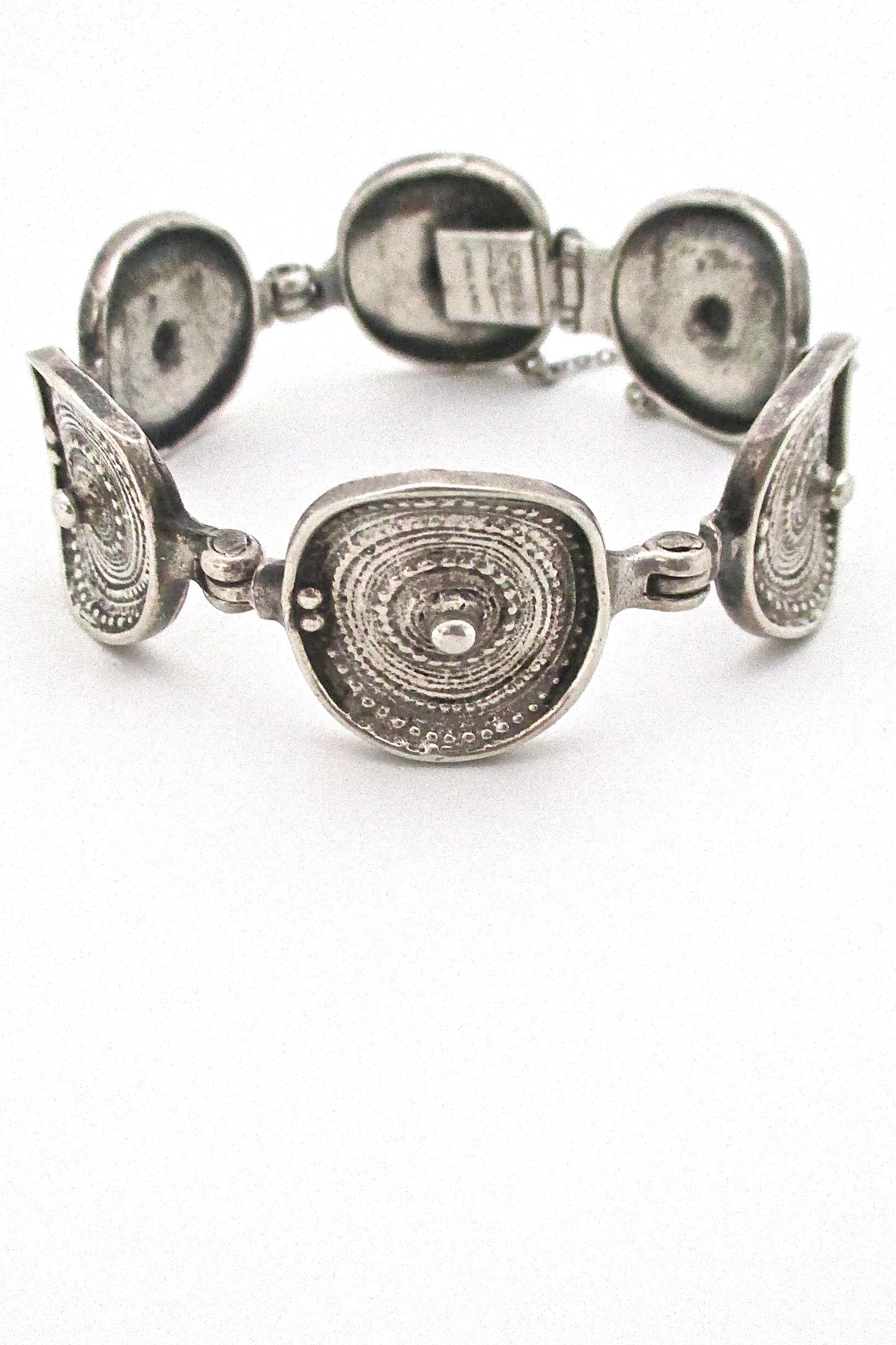 Jorma Laine panel link bracelet - silver