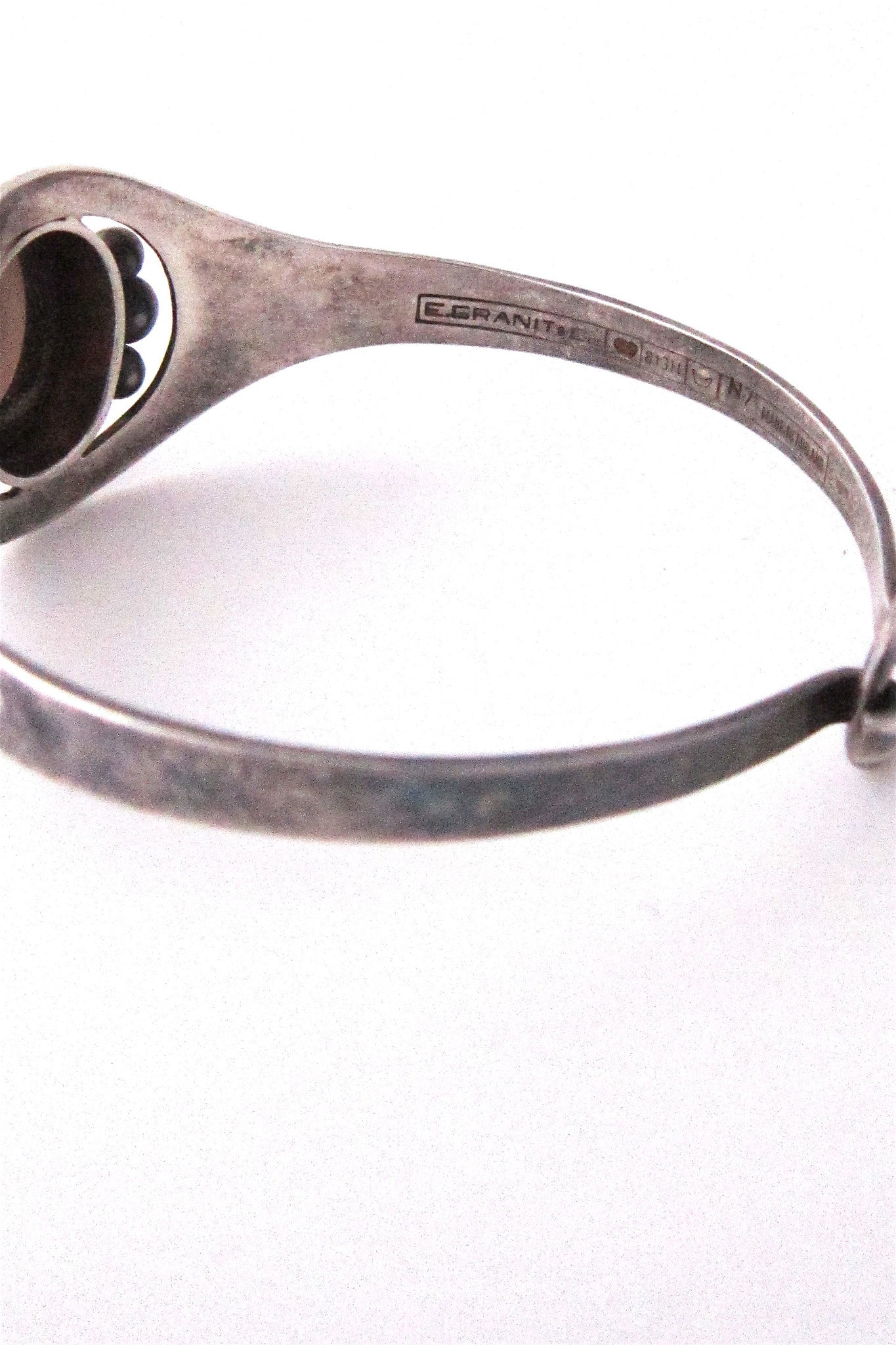 Erik Granit smoky quartz dome bracelet