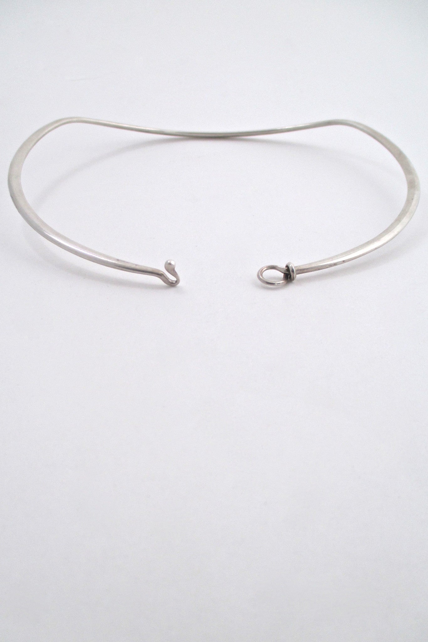 Vivianna Torun for Georg Jensen 'Dew Drop' neck ring & pendant