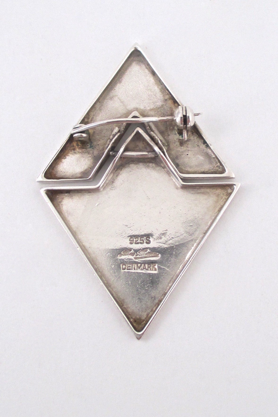 Hans Hansen kinetic hinged brooch - rare