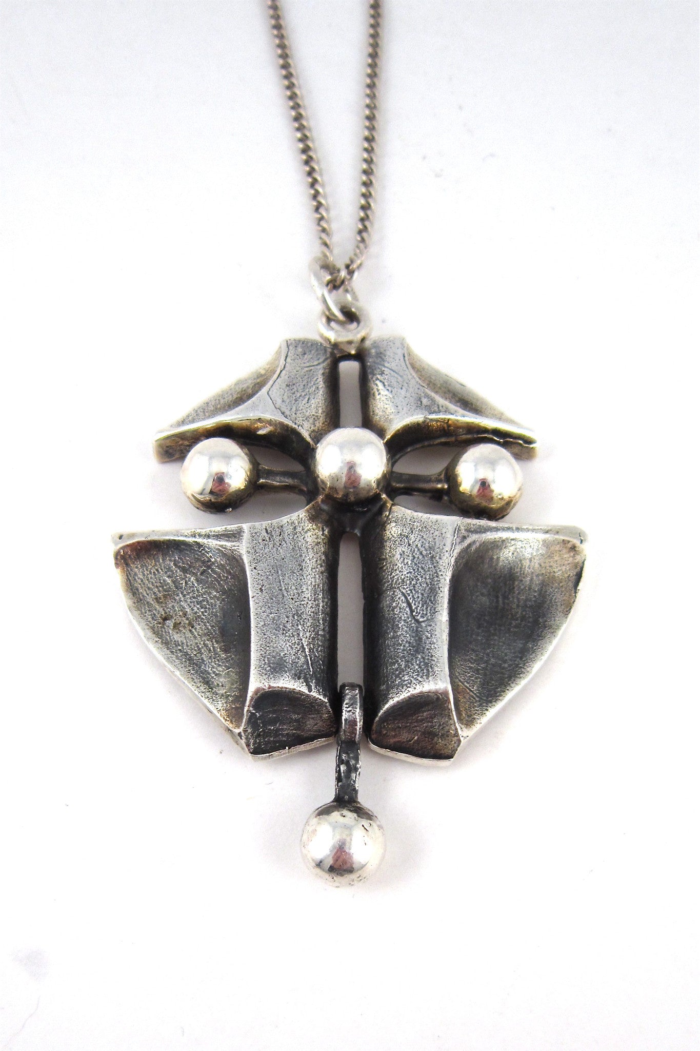 Tammen Koru big kinetic pendant
