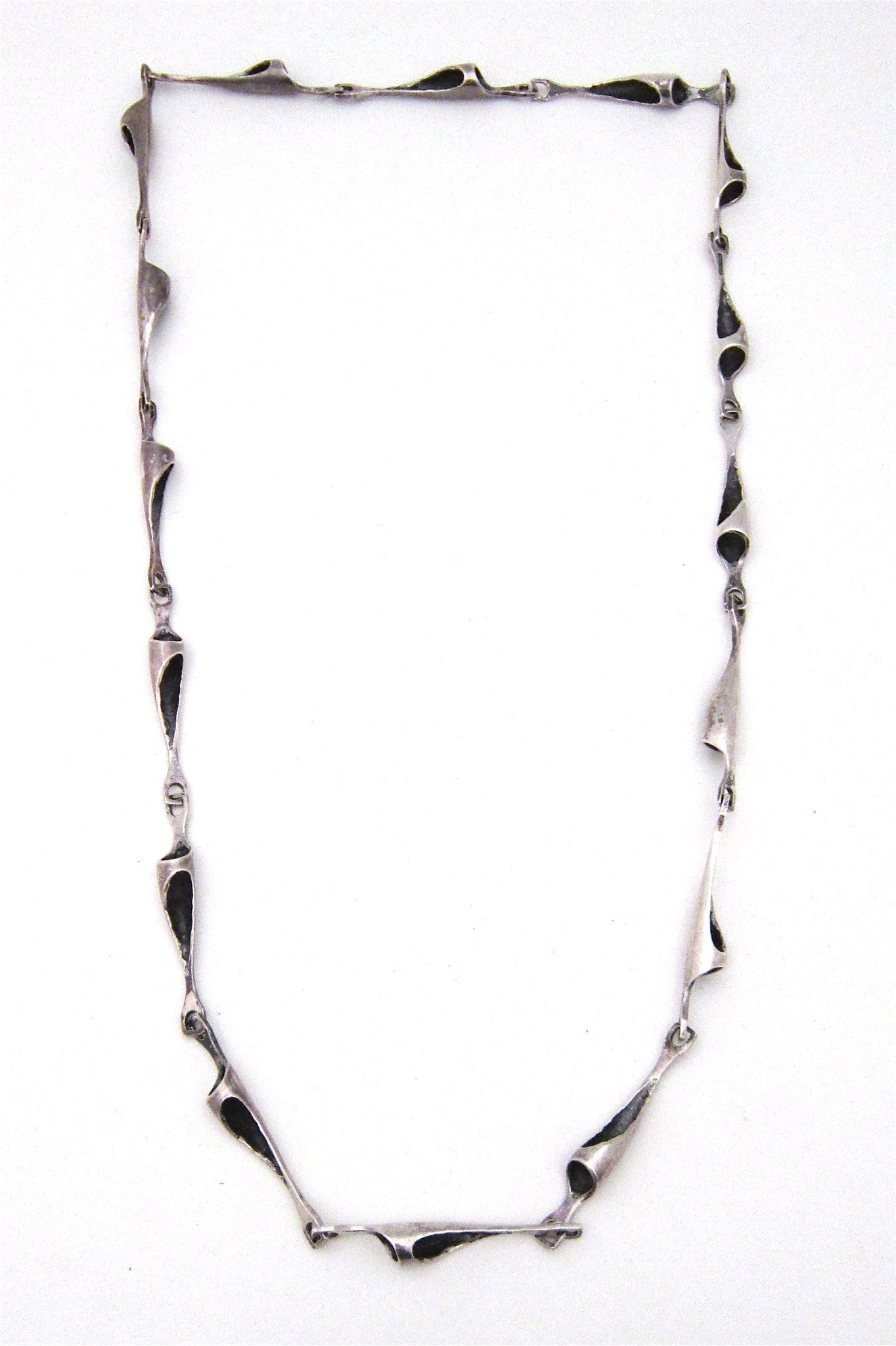 Lapponia, Finland - sterling silver "entire life" long necklace by Poul Havgaard