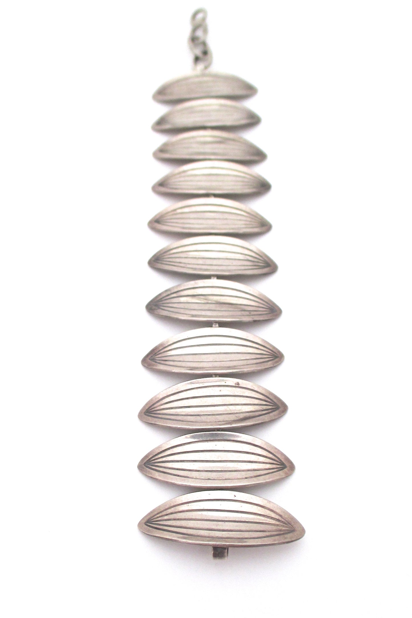 Aarre & Krogh vintage Modernist silver link bracelet