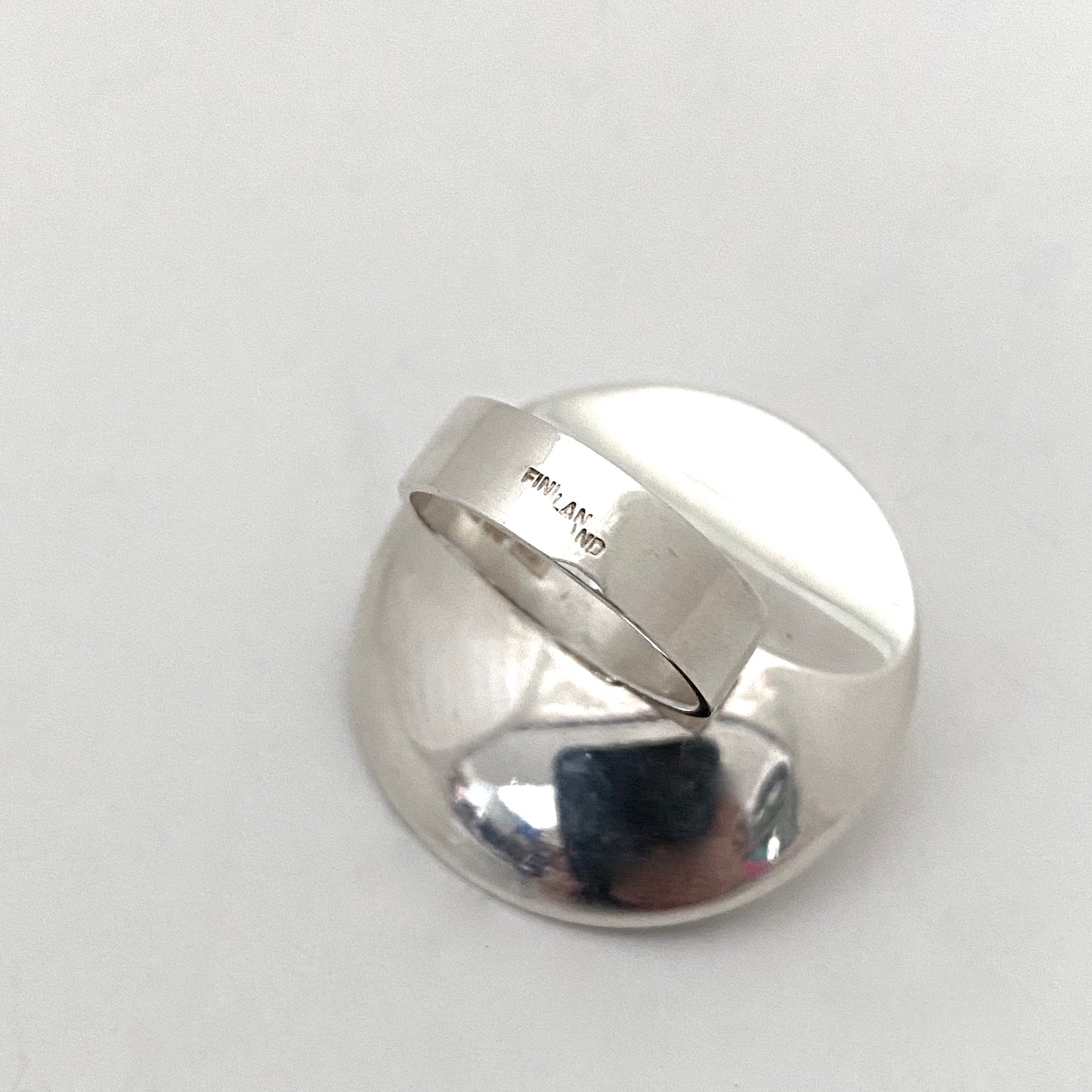 Pekka Piekainen large silver ring ~ 1972
