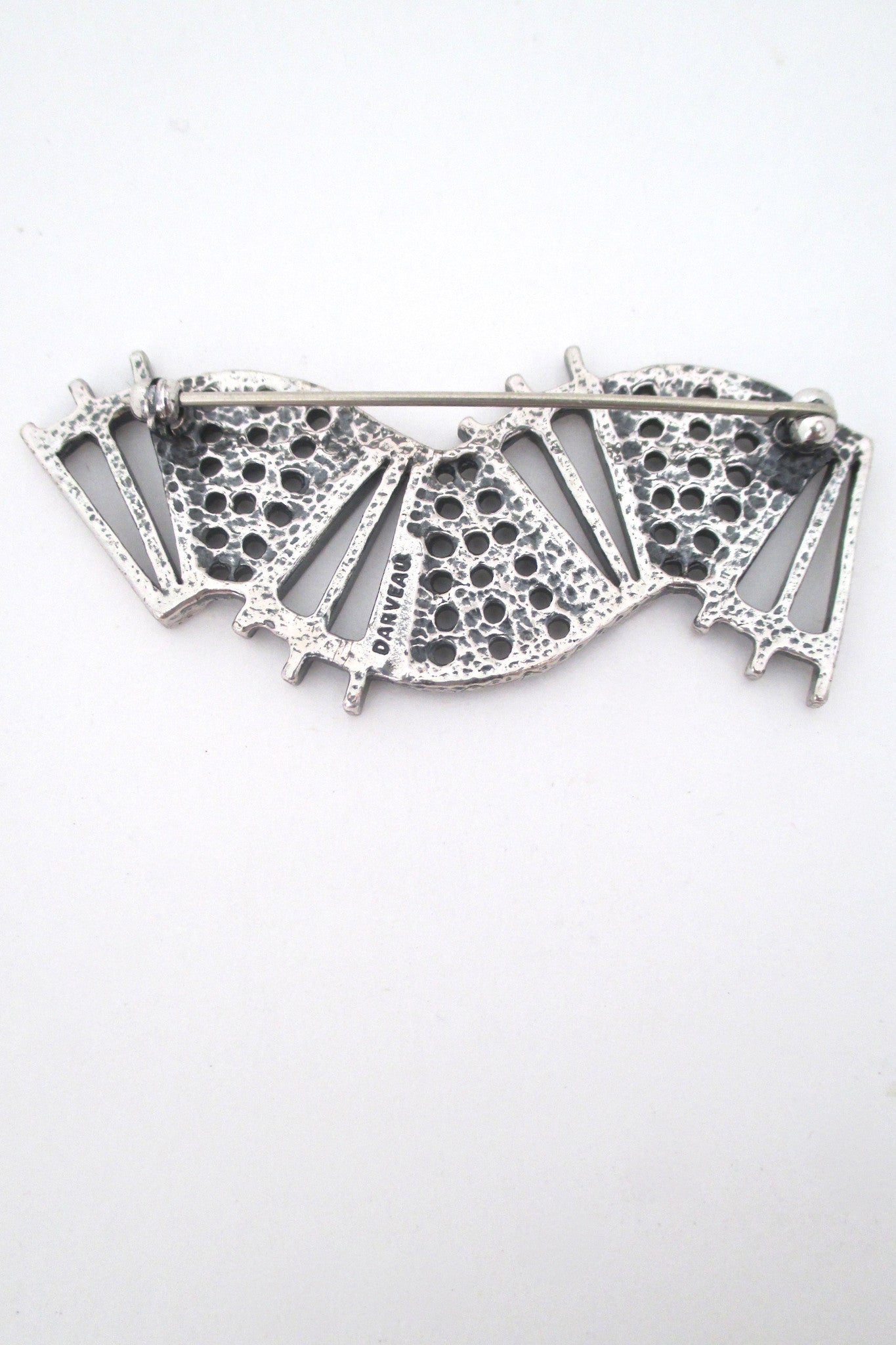 Jean-Claude Darveau 'curves & angles' brooch