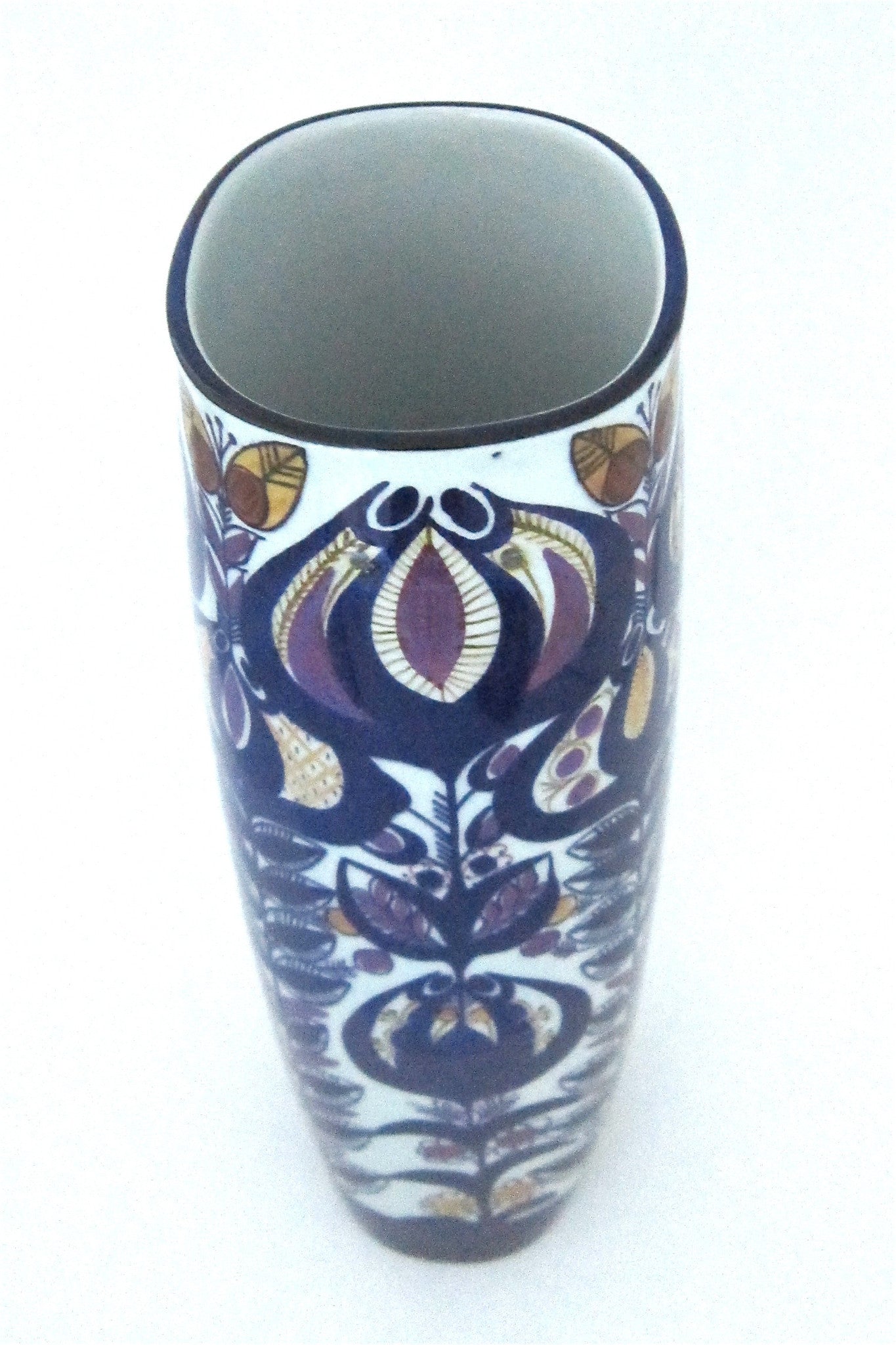 Royal Copenhagen Denmark huge Tenera vase by Berte Jessen