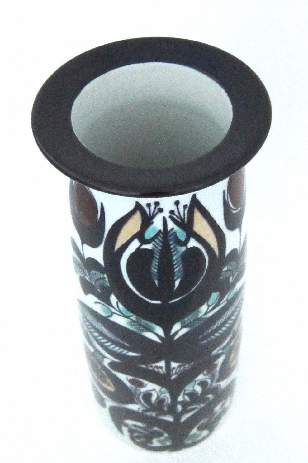 detail Royal Copenhagen Denmark Tenera flowers vase by Berte Jessen